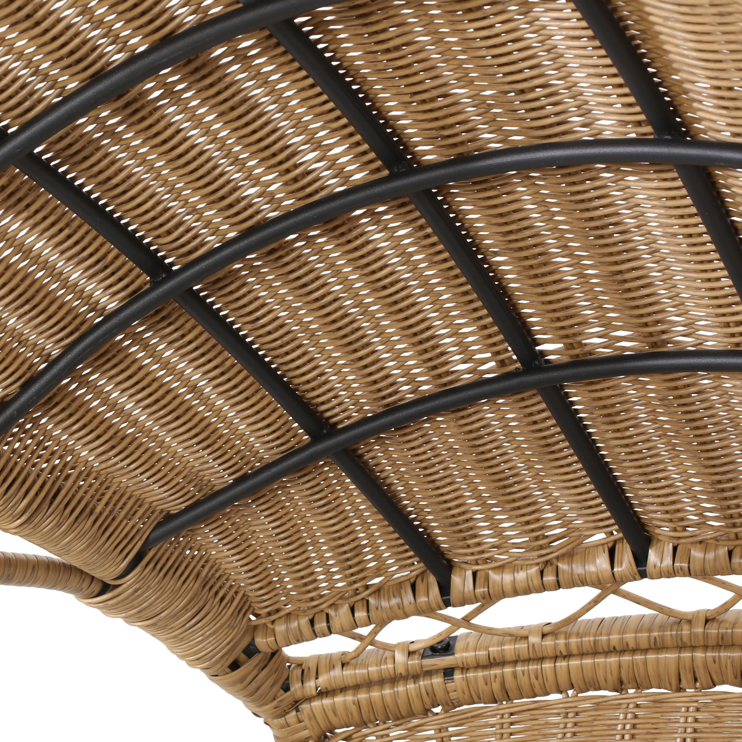 Primo Outdoor Wicker Freestanding Basket Chair - furnishings