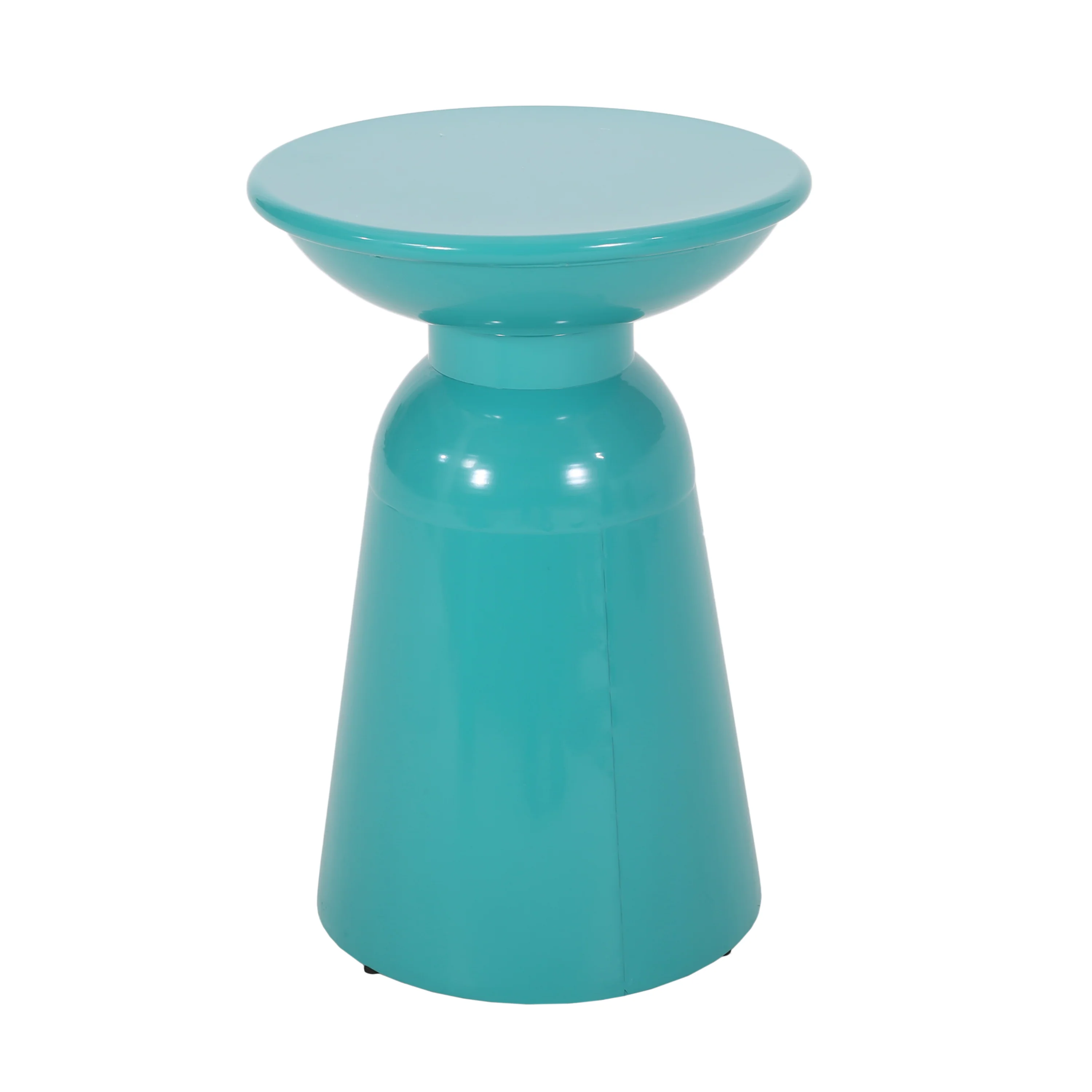 Soto Outdoor Metal Side Tables, Set of 2 - furnishings