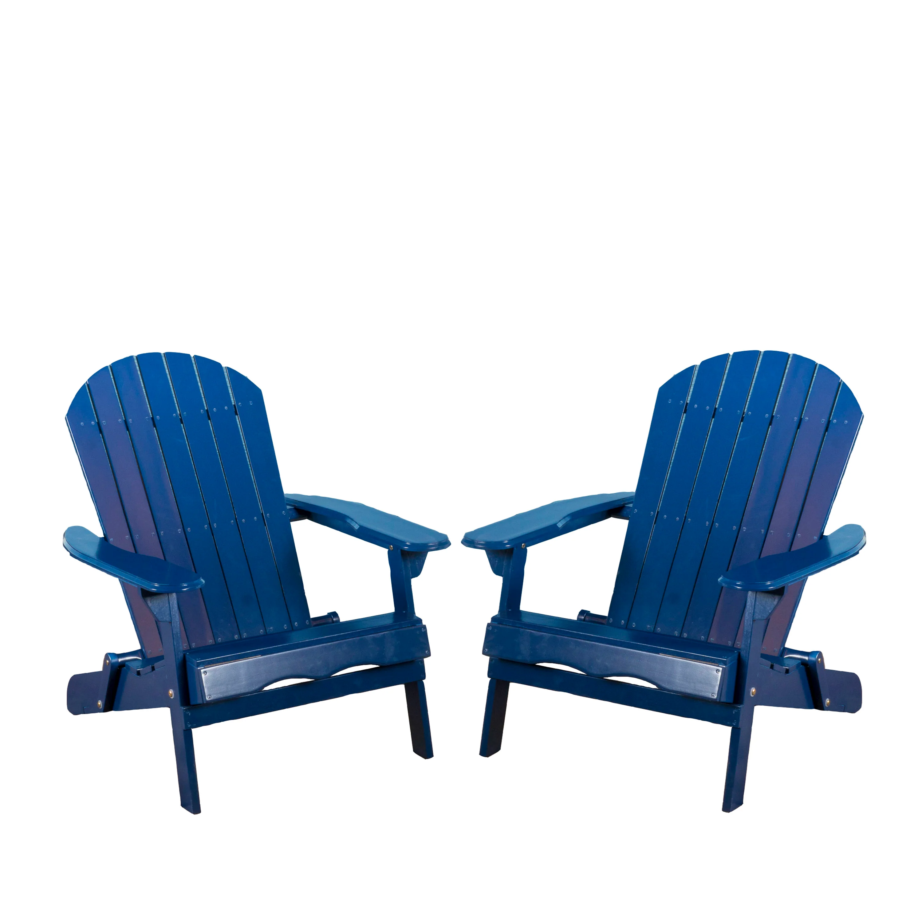 Milan Outdoor Acacia Wood Folding Adirondack Chair - furnishings