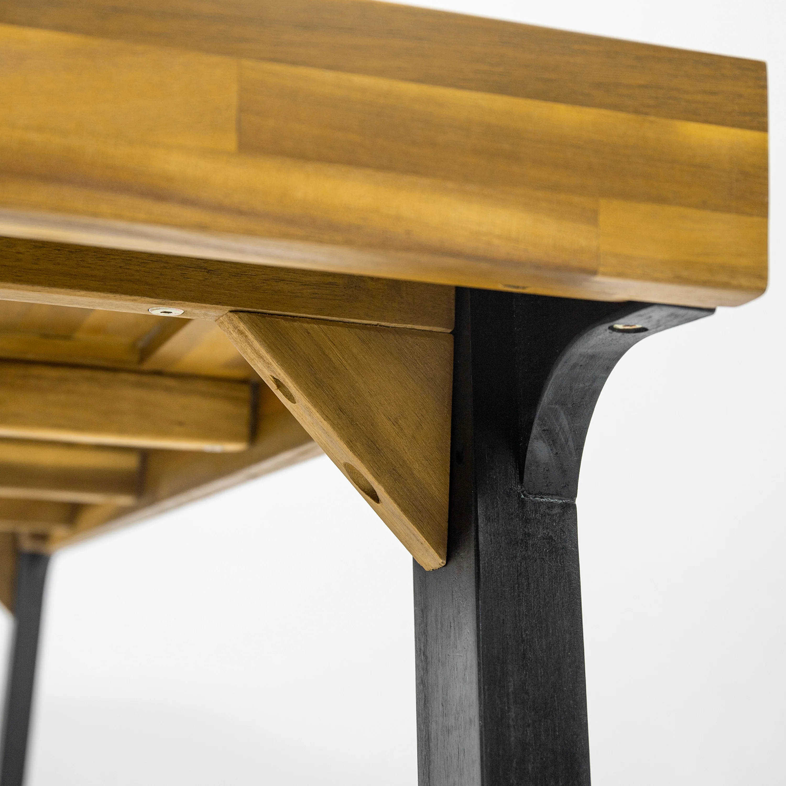 Bellamir Outdoor Acacia Wood Dining Table Single - furnishings