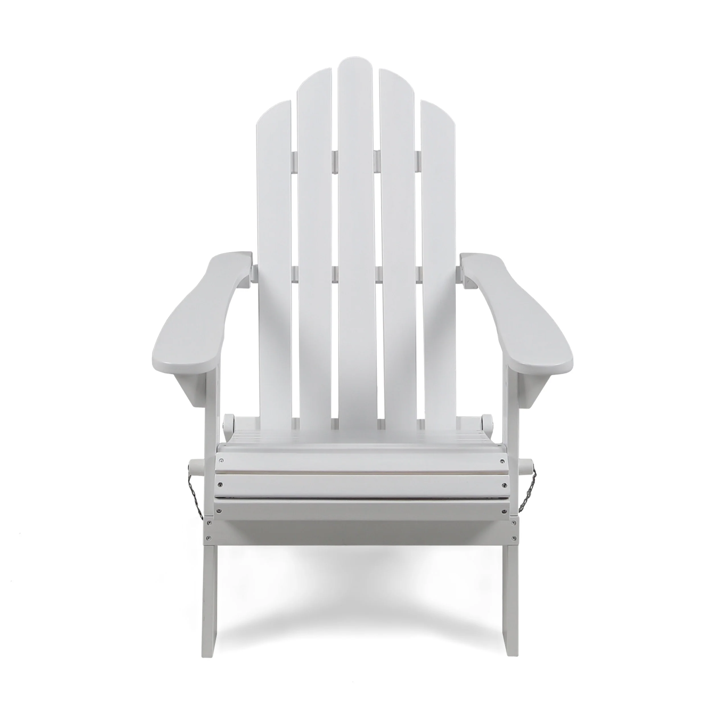 Cara Outdoor Acacia Wood Folding Adirondack Chair - furnishings
