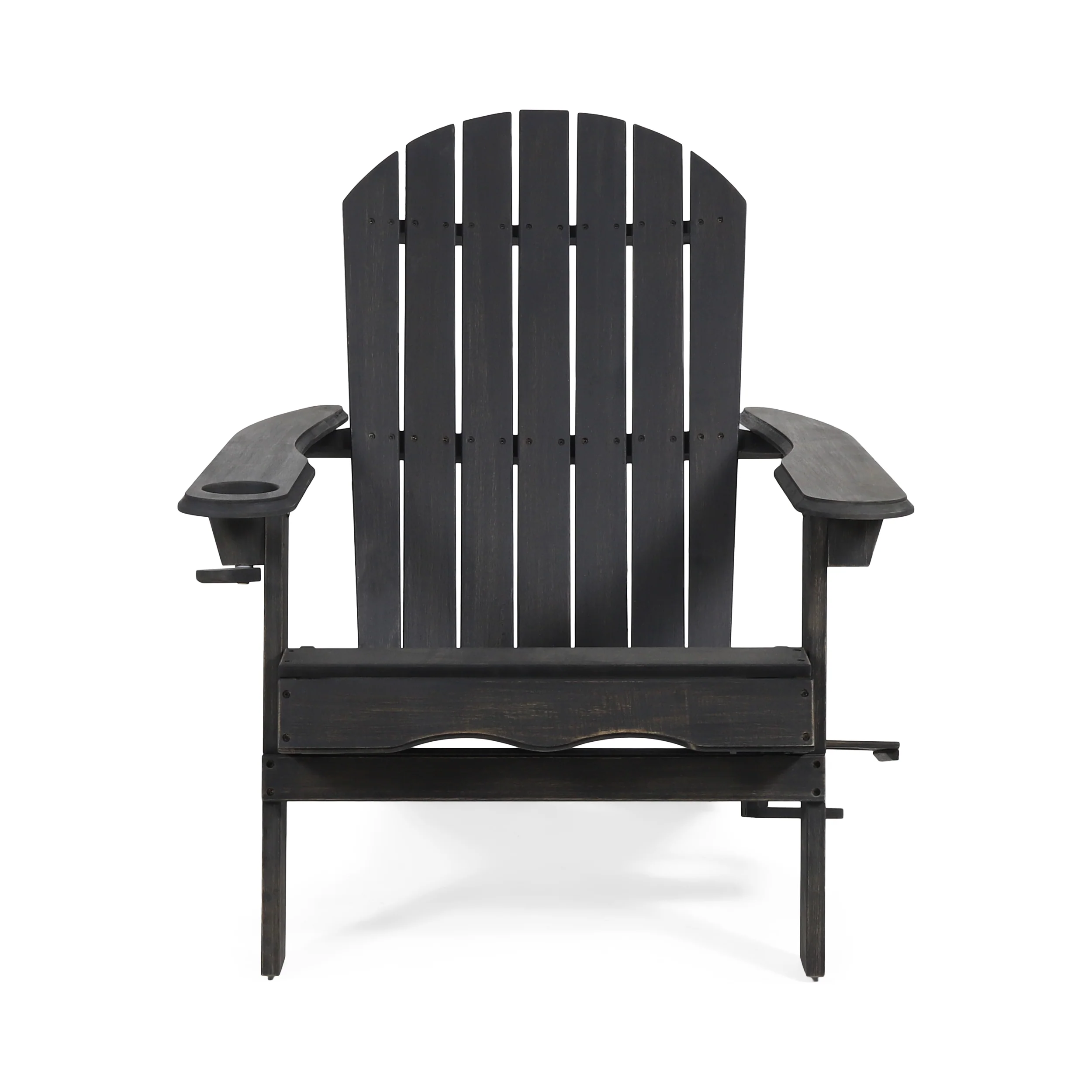 Kandyce Outdoor Acacia Wood 2 Seater Folding Chat Set - furnishings