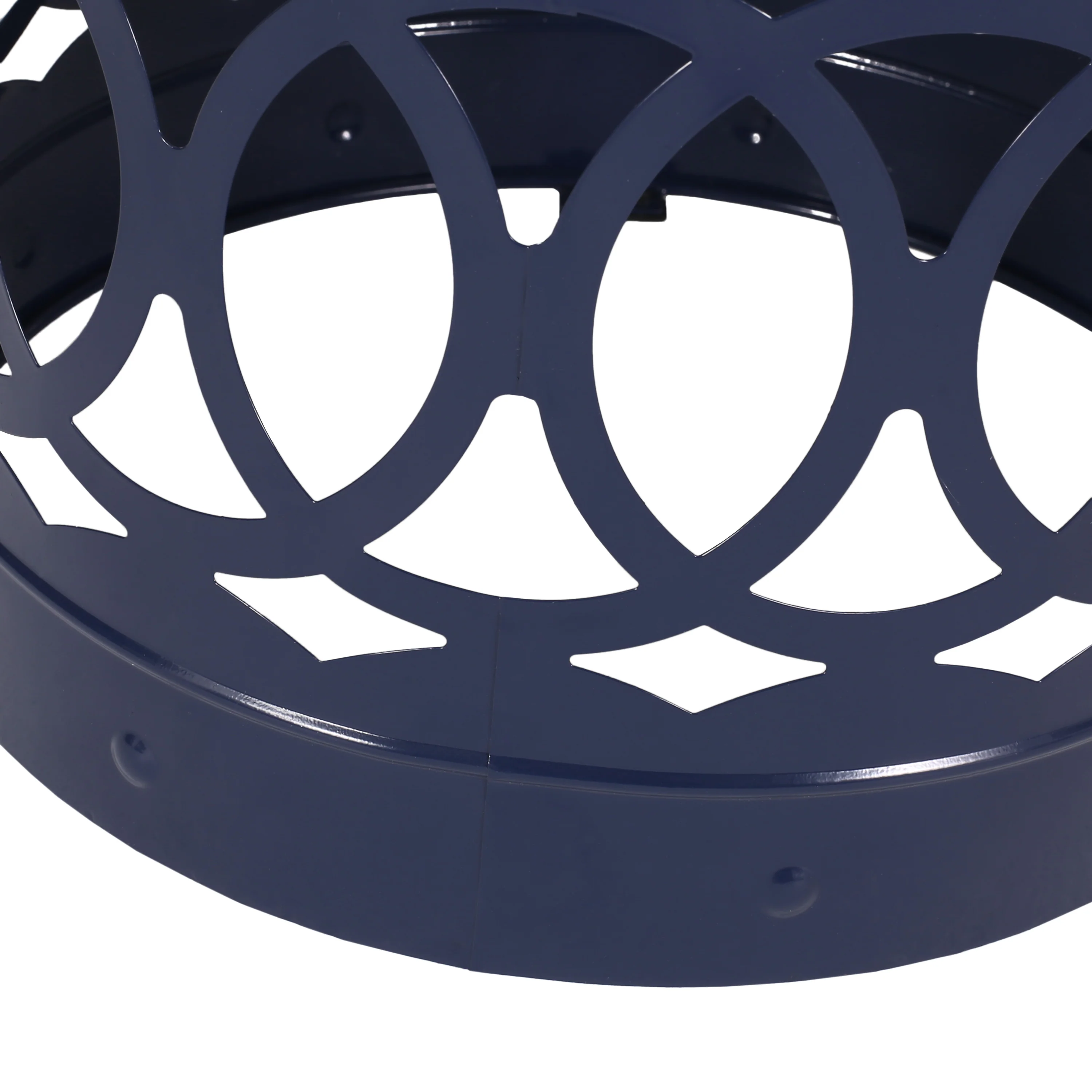 Pellerin Outdoor Metal Side Tables, Set of 2 - furnishings