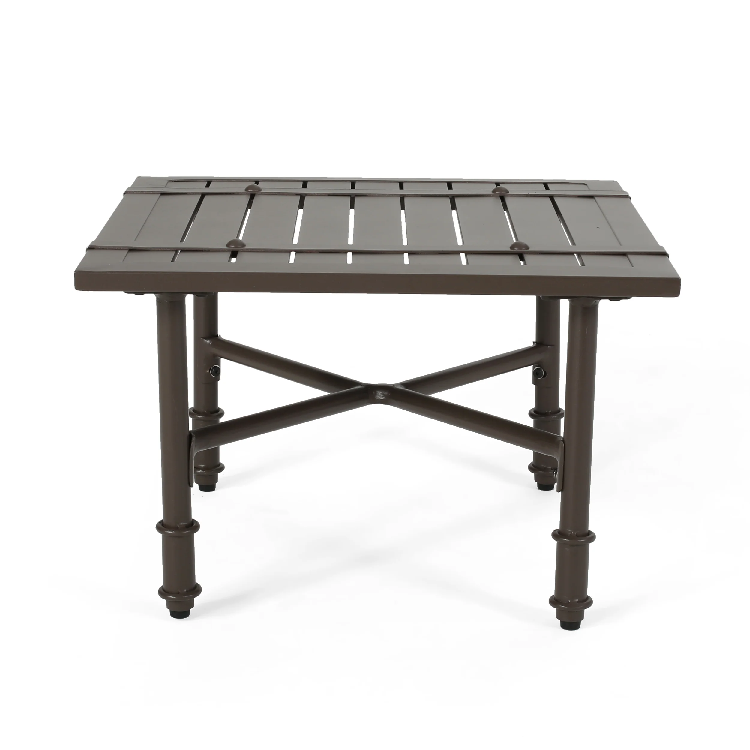 Francis Outdoor Aluminum Side Table - furnishings