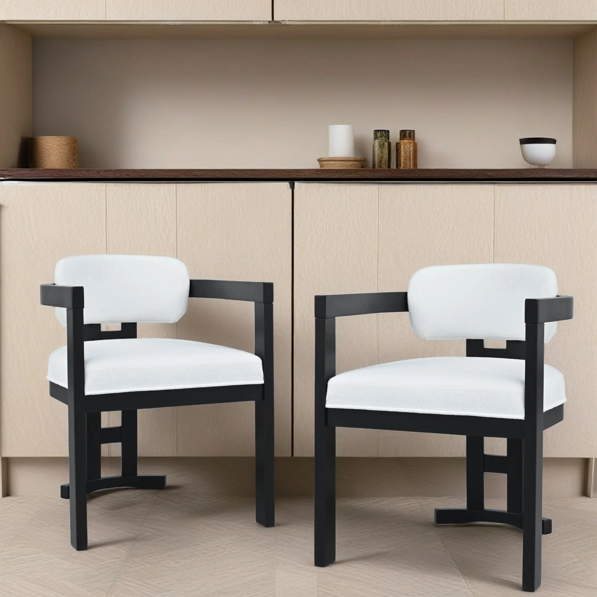Elow Modern C-Shaped End Table - furnishings