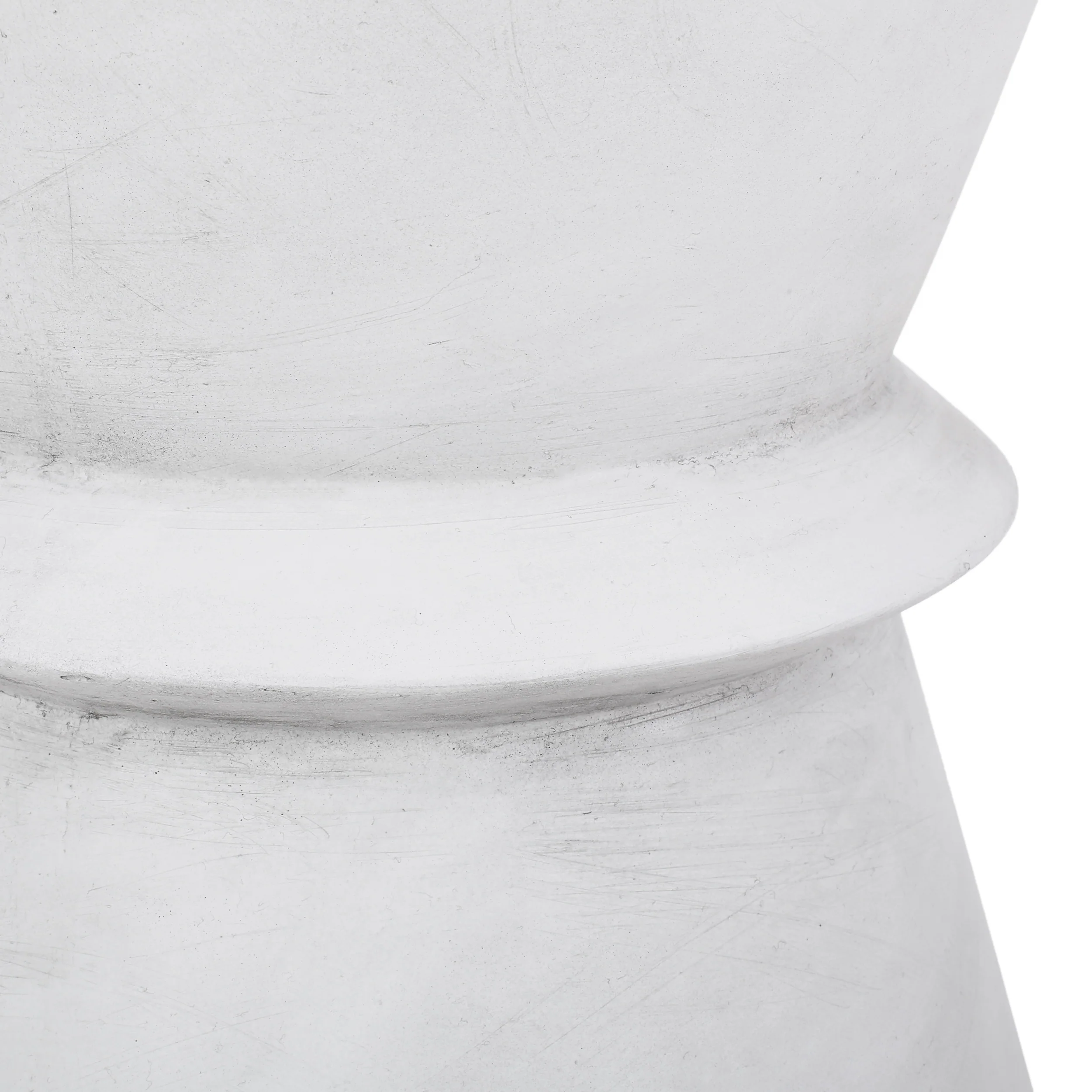 Cambio Outdoor Lightweight Concrete Side Table, Antique White - furnishings