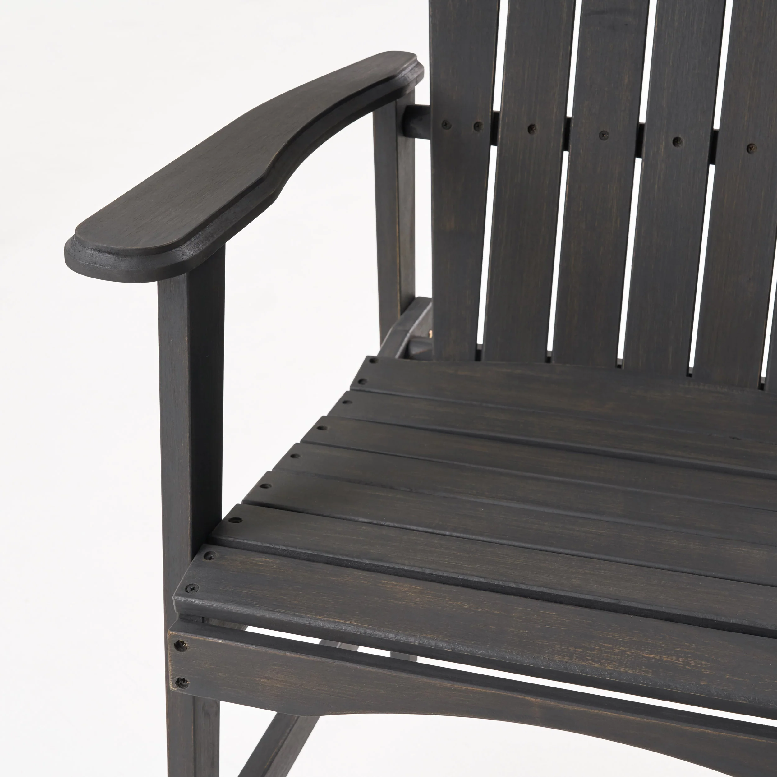 Bentlee Outdoor 8 Seater Acacia Wood Adirondack Dining Set - furnishings