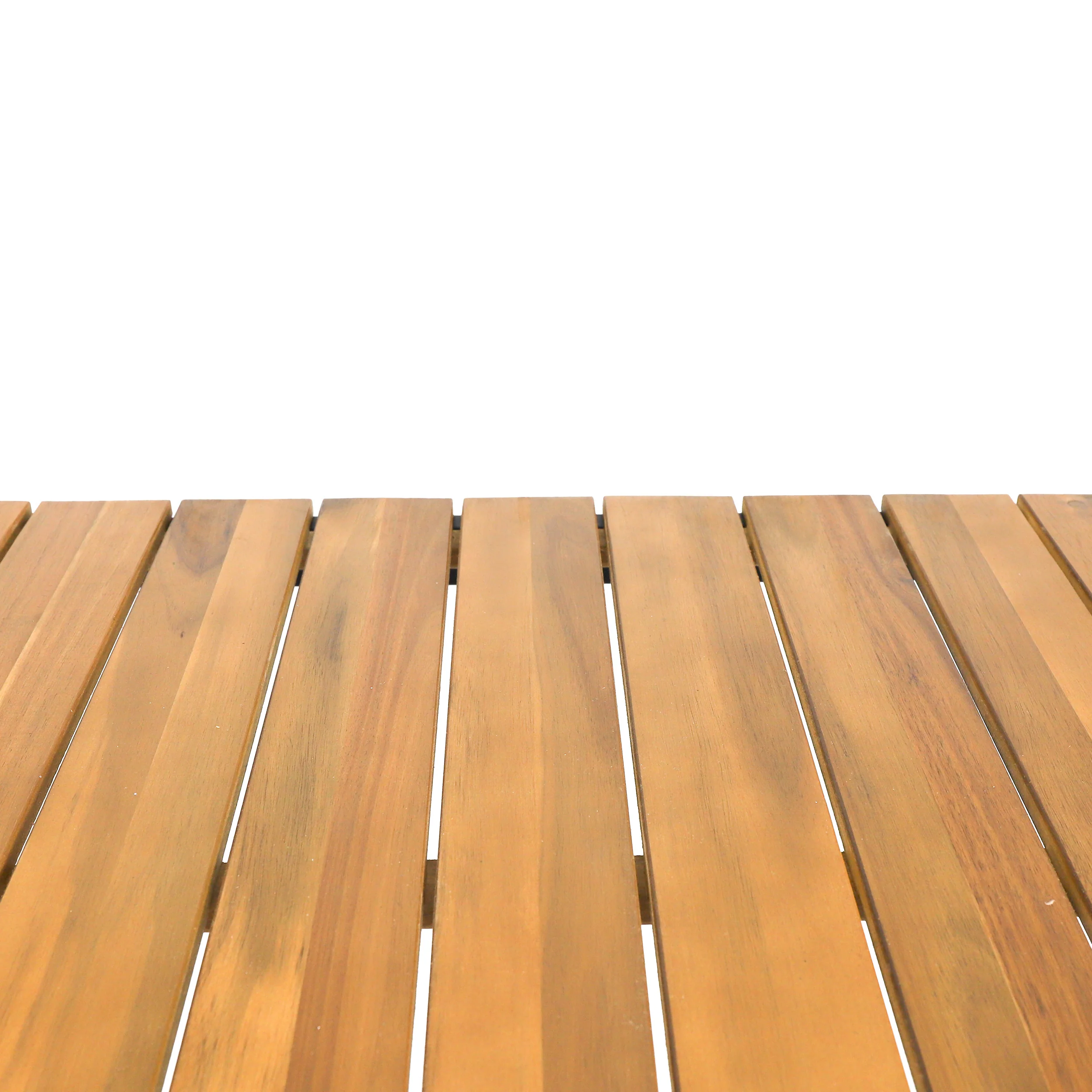 Arath Outdoor Modern Industrial 4 Seater Acacia Wood Bar Set - furnishings