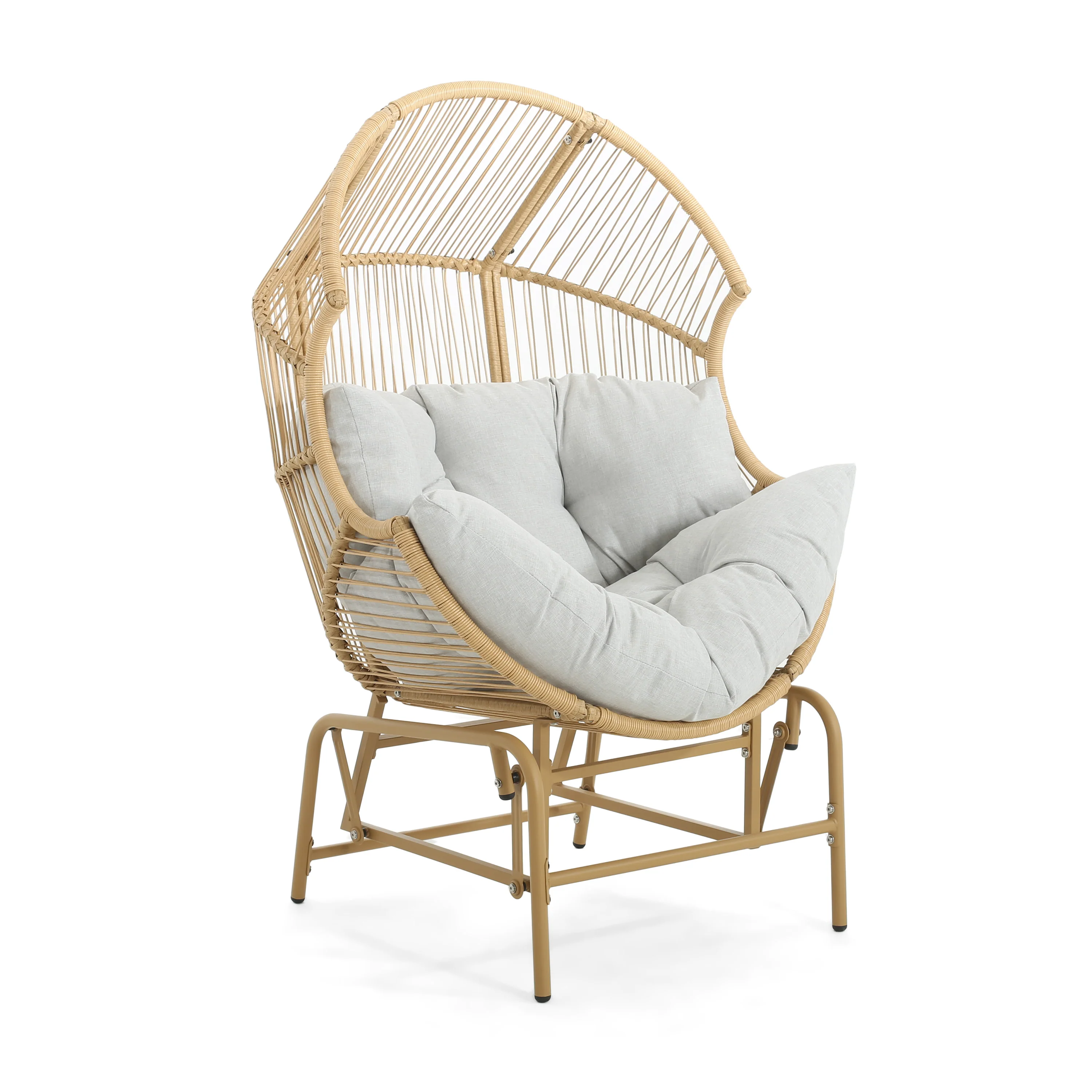 Paloma Outdoor Wicker Gliding Chair - furnishings