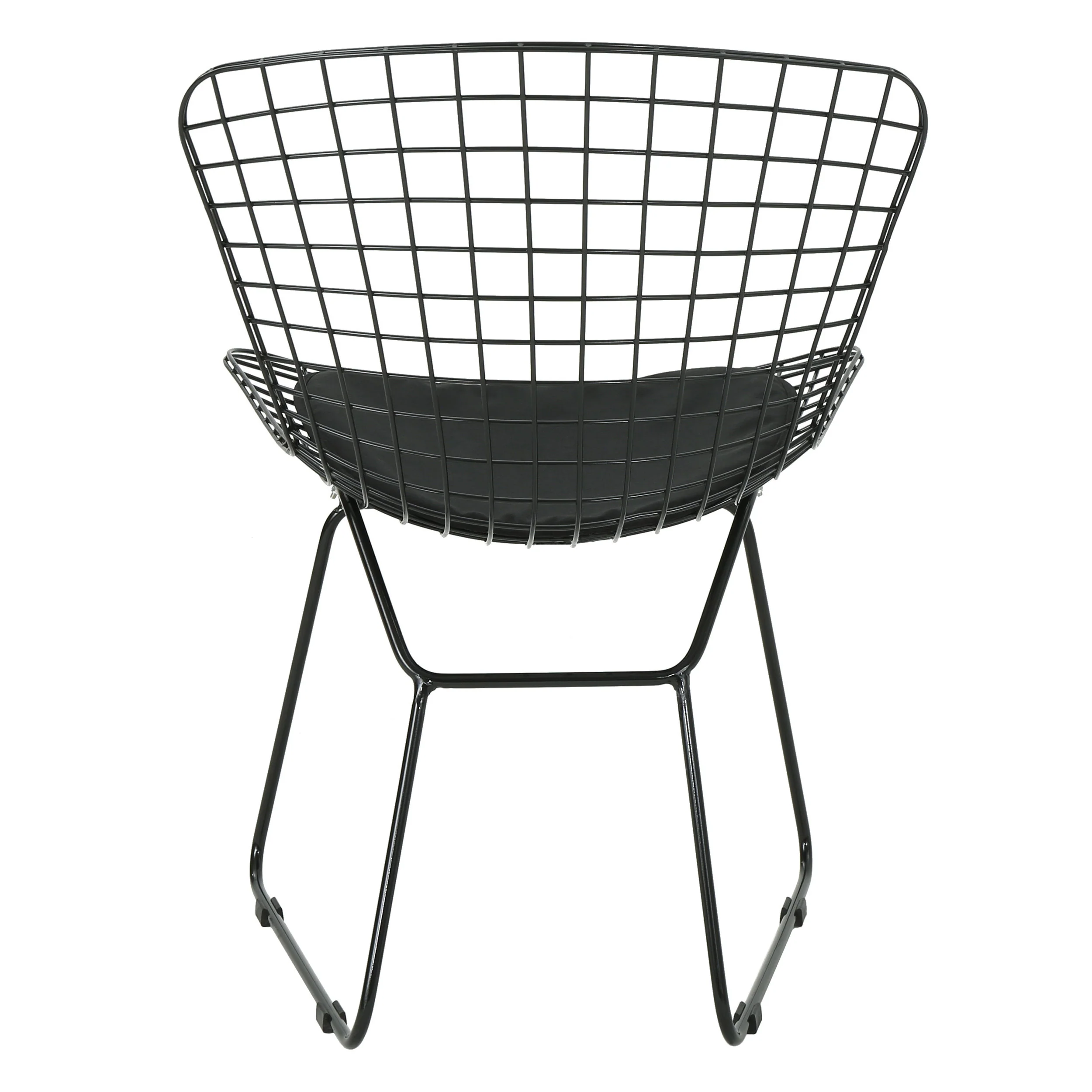 Fonda Outdoor Iron Chairs (Set of 2) - furnishings