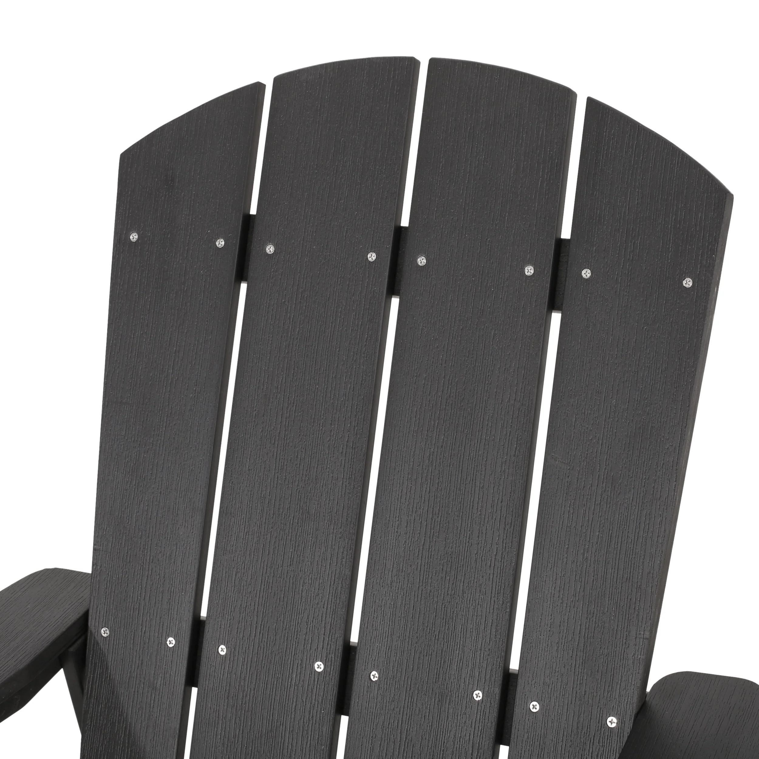 Anastasija Outdoor Faux Wood Adirondack Chair - furnishings