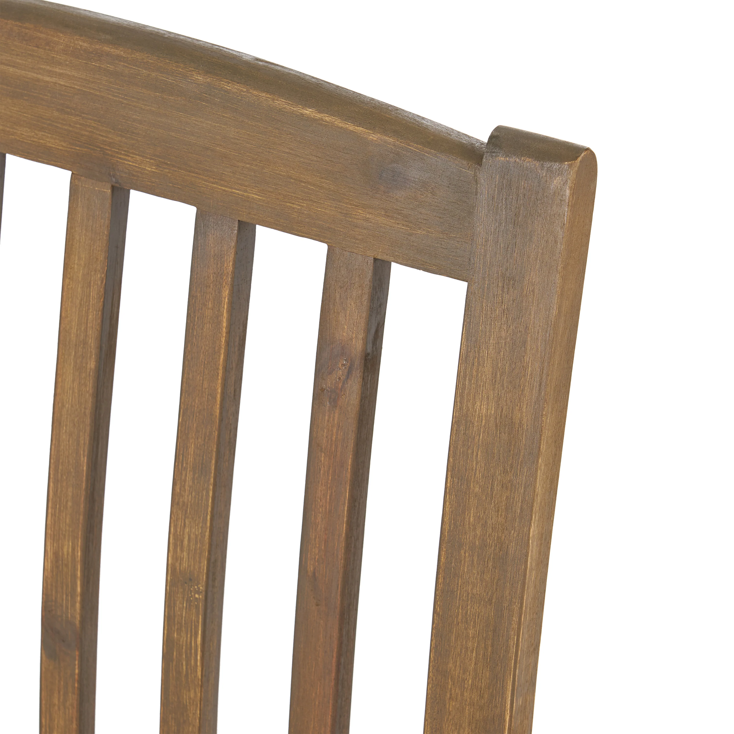 Phoenix Acacia Patio Dining Chairs, Acacia Wood with Outdoor Cushions, (Set of 2) - furnishings