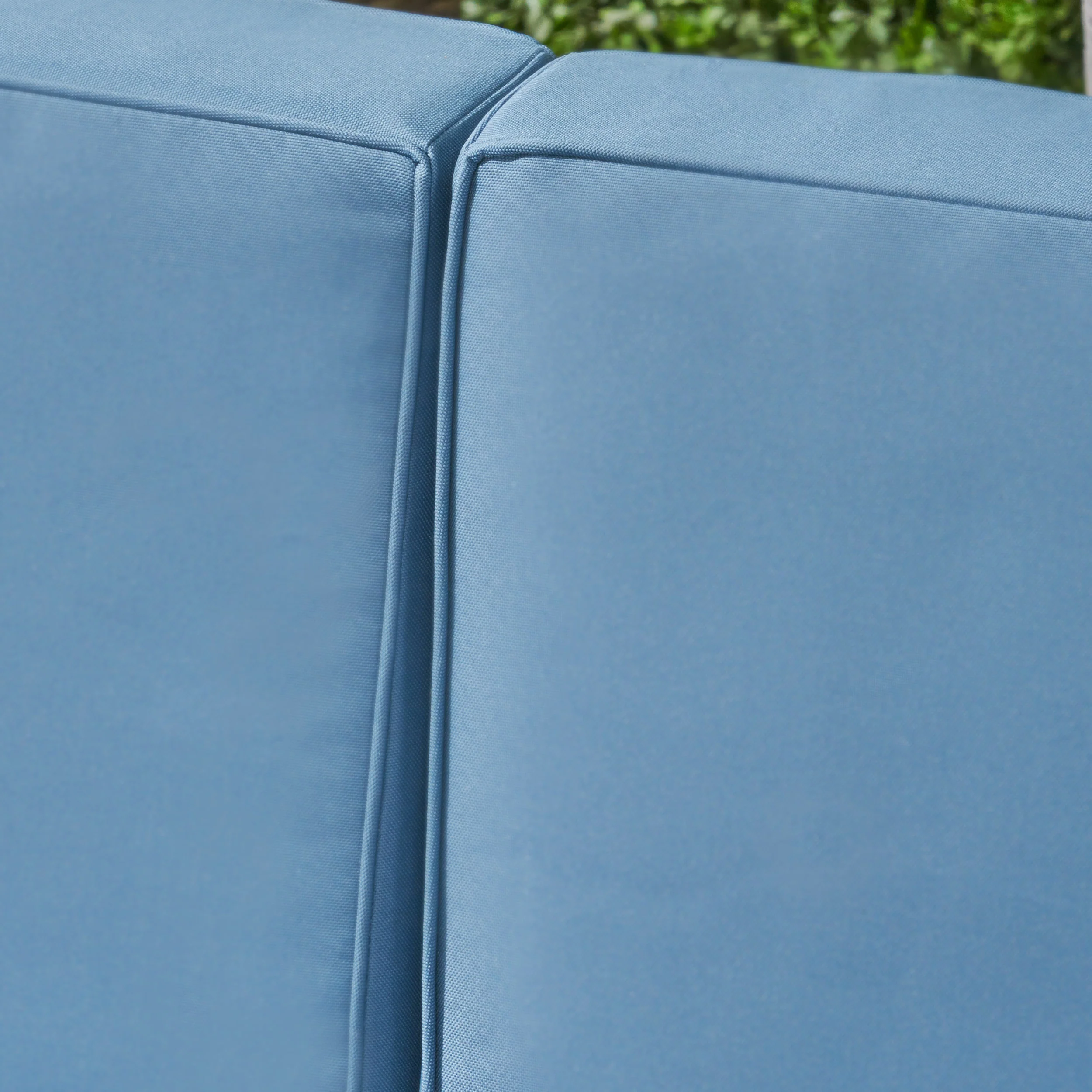 Krystin Outdoor U-Shaped Sectional Sofa Set with Fire Pit - furnishings