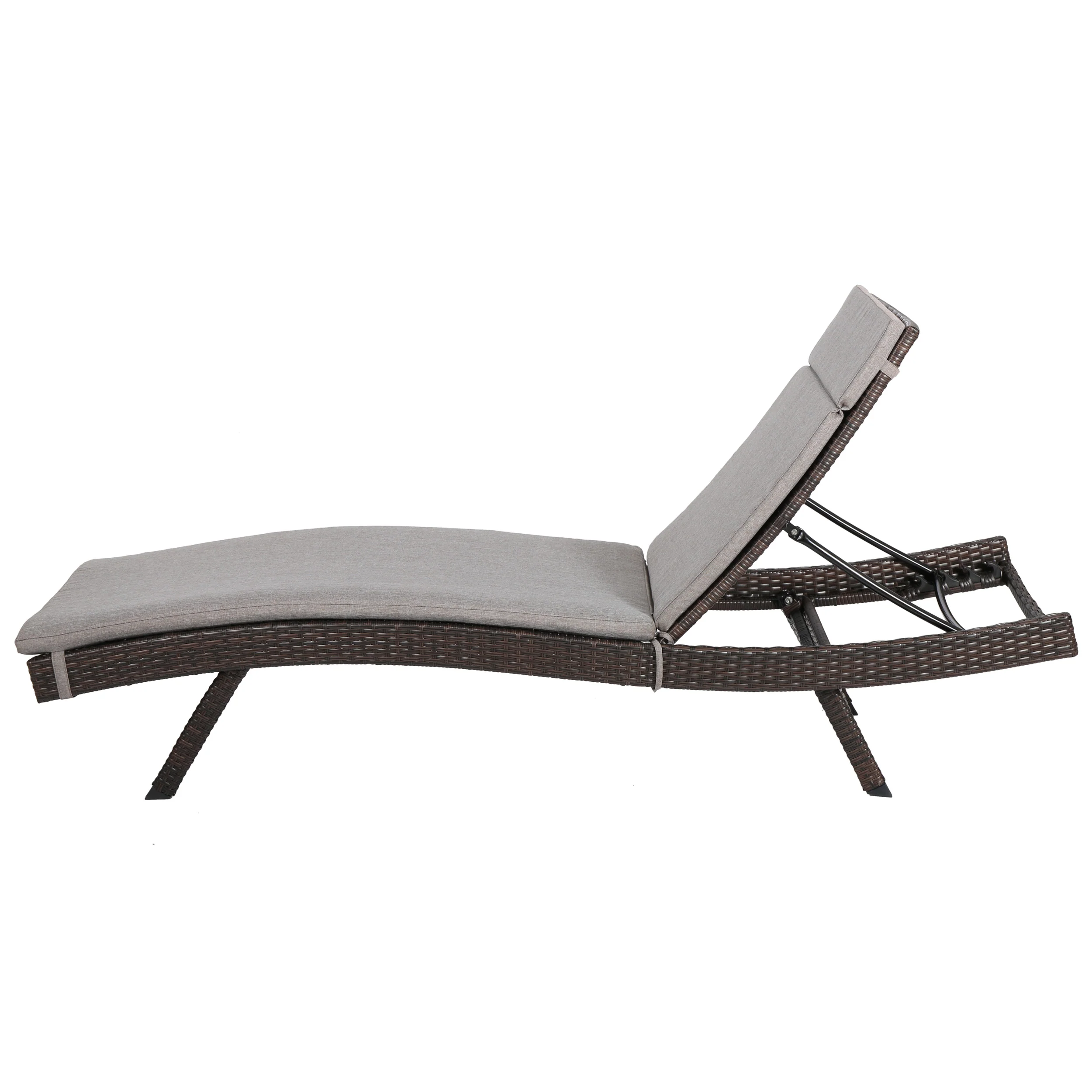 Lakeport Outdoor Adjustable Chaise Lounge Chairs w/ Cushions (set of 2) - furnishings