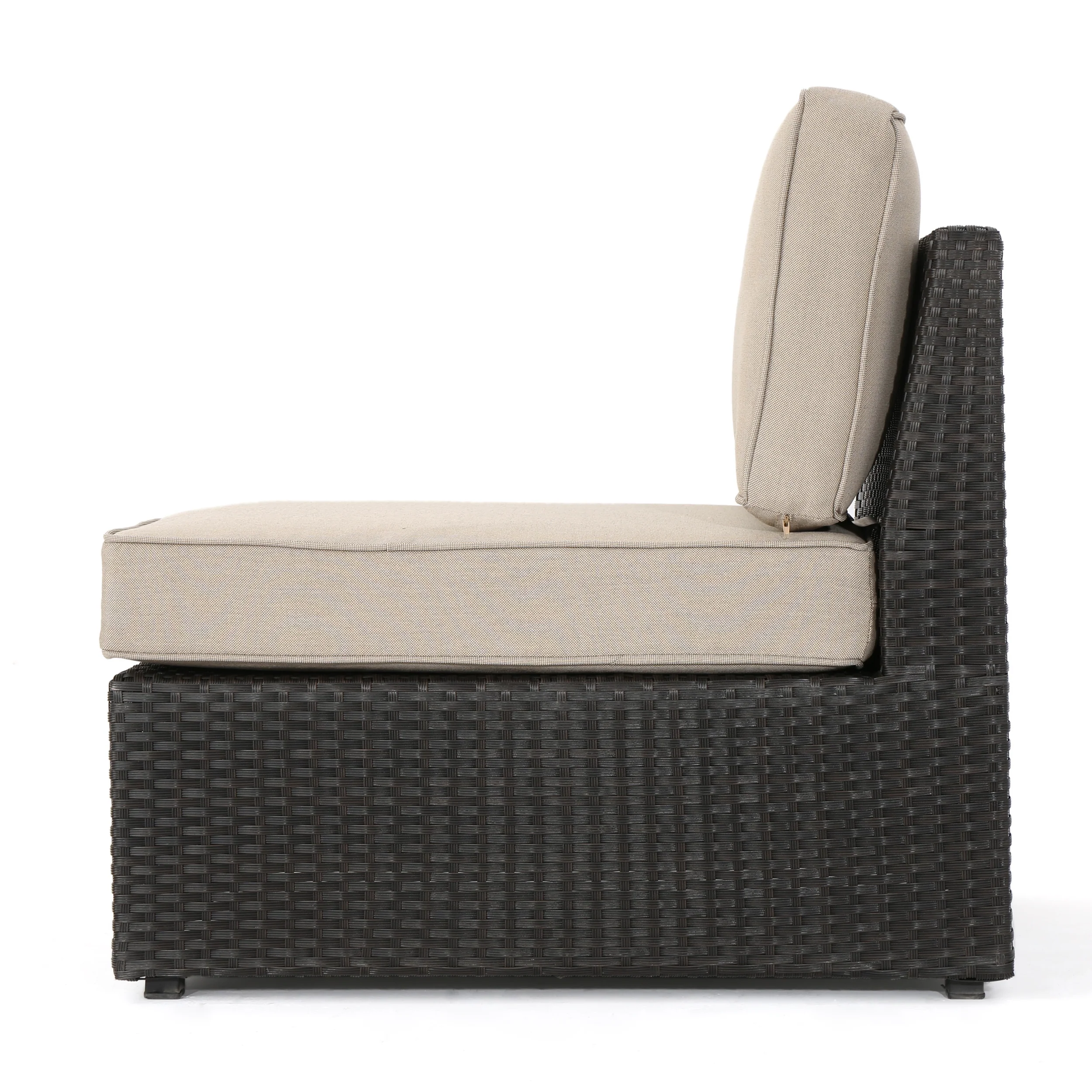 Reddington Outdoor Wicker Sectional Sofa Seat w/ Cushions (set of 2) - furnishings