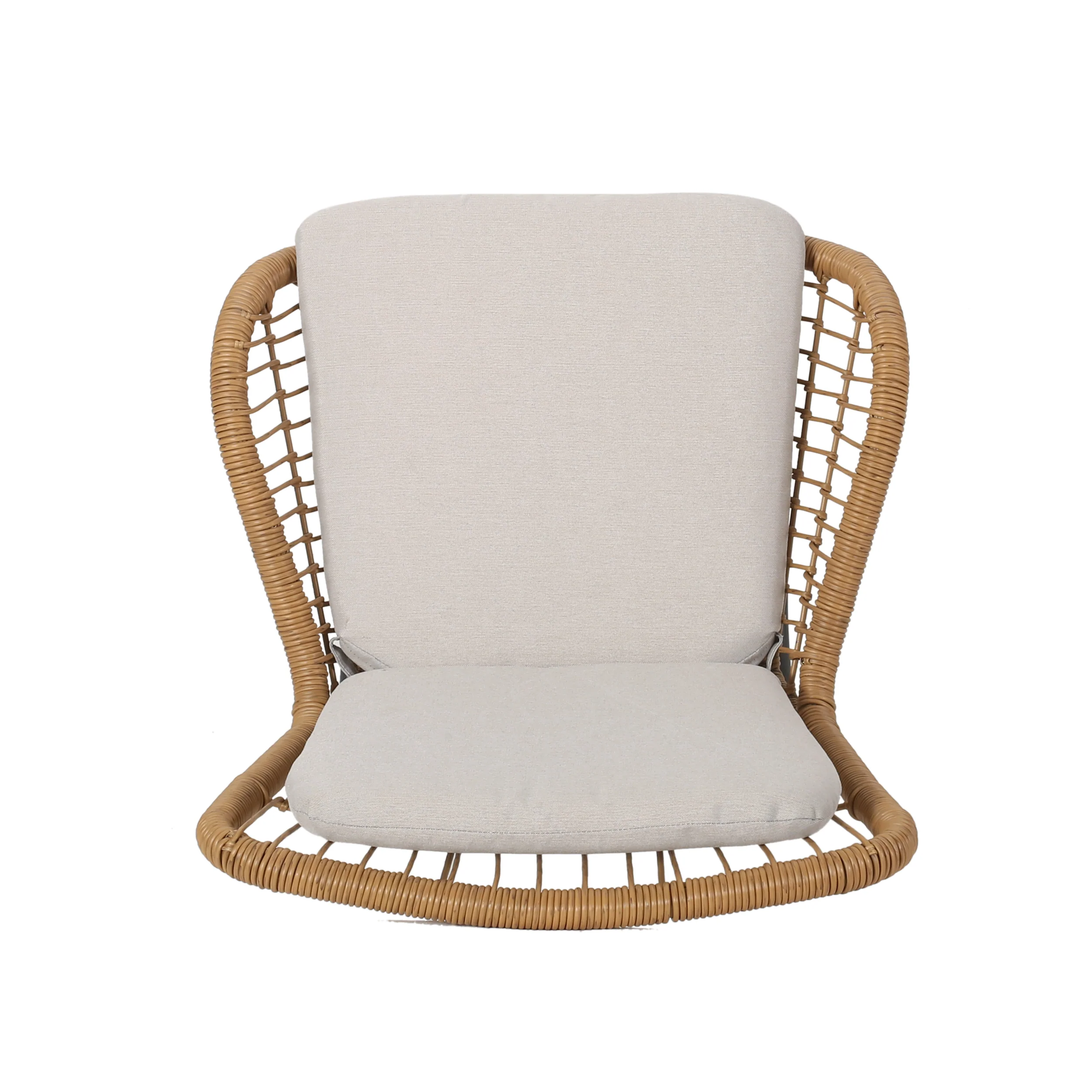 Averyrose Outdoor Wicker Club Chair with Cushions (Set of 2) - furnishings