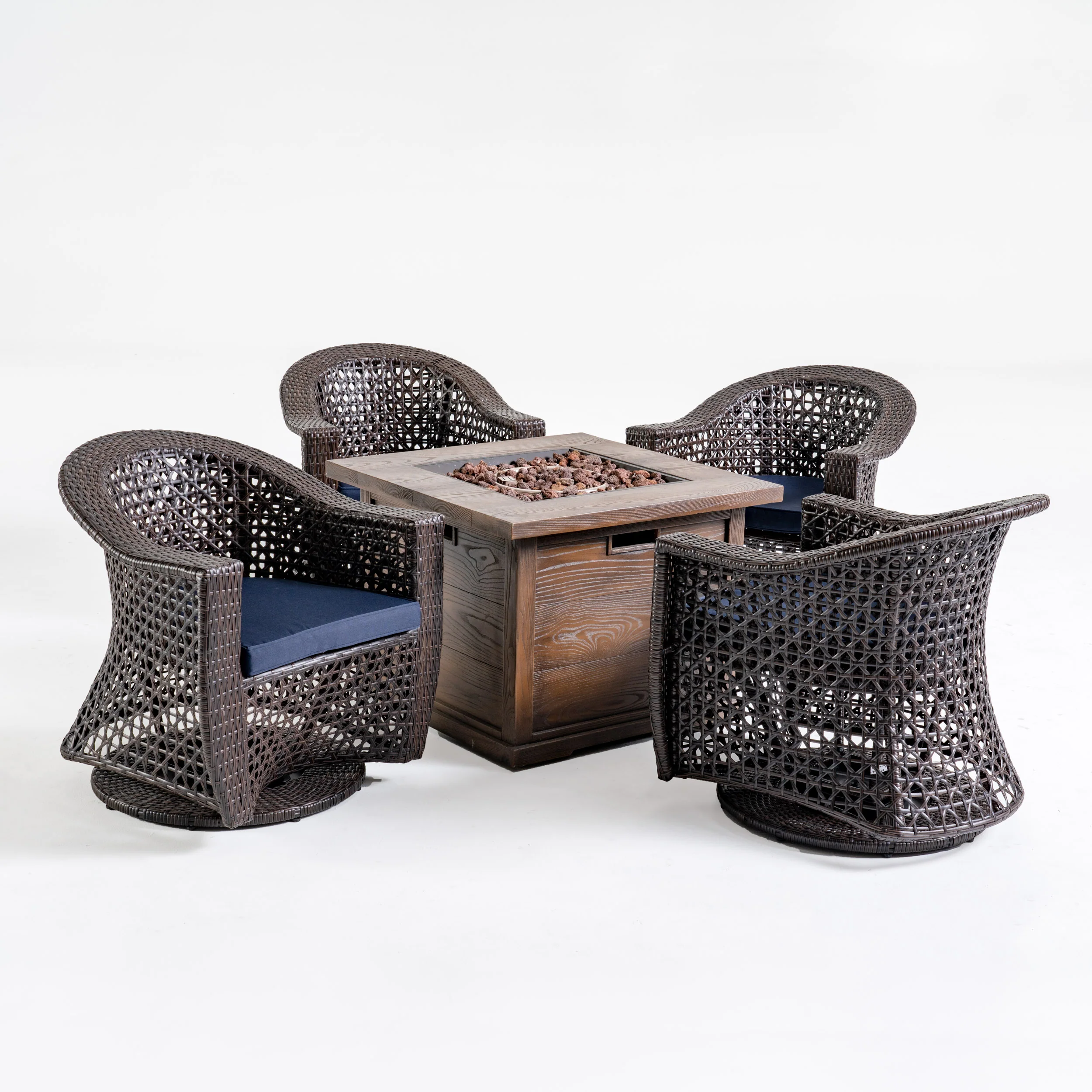 Muraco Patio Fire Pit Set - furnishings