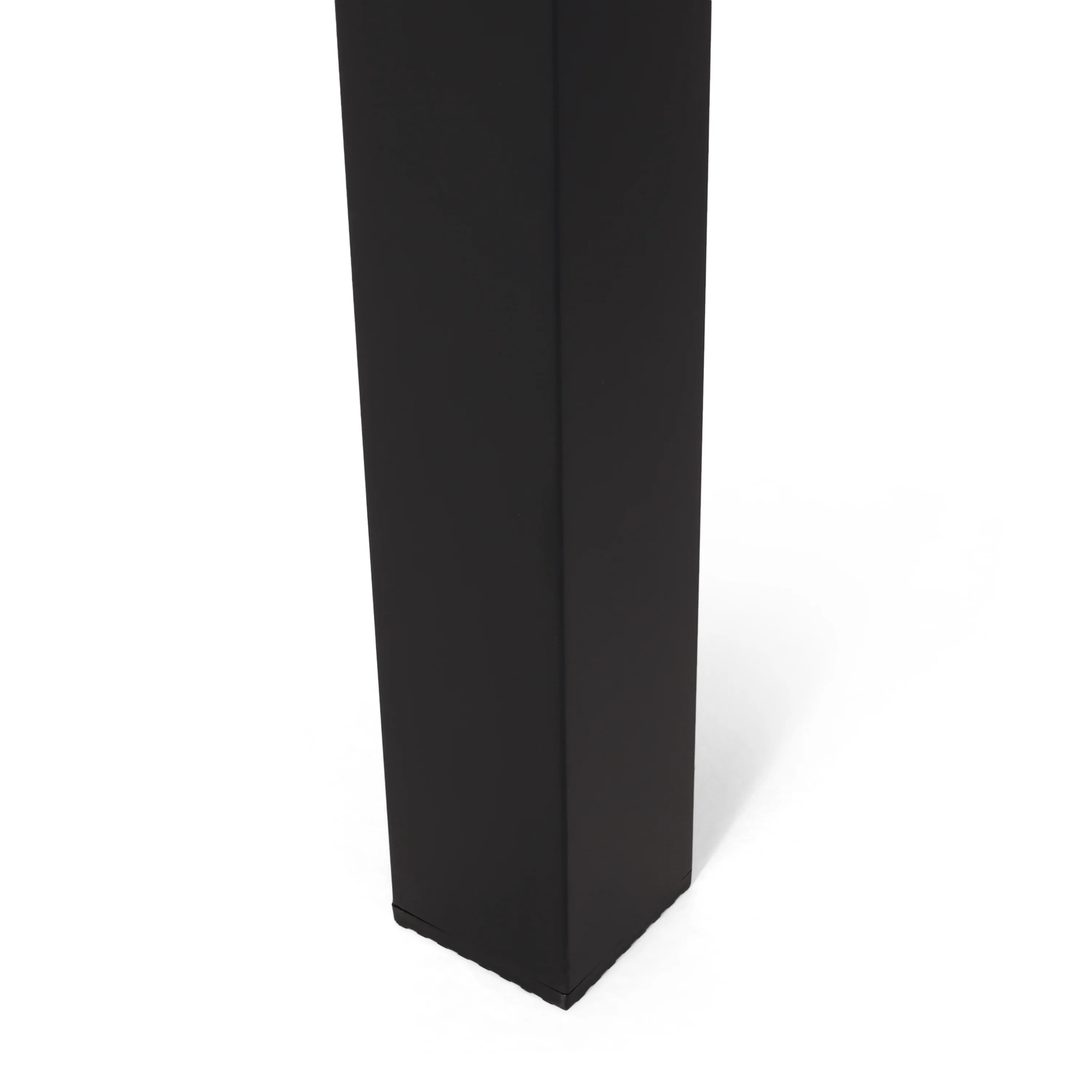 Bellomy Outdoor Aluminum Dining Table, Black - furnishings