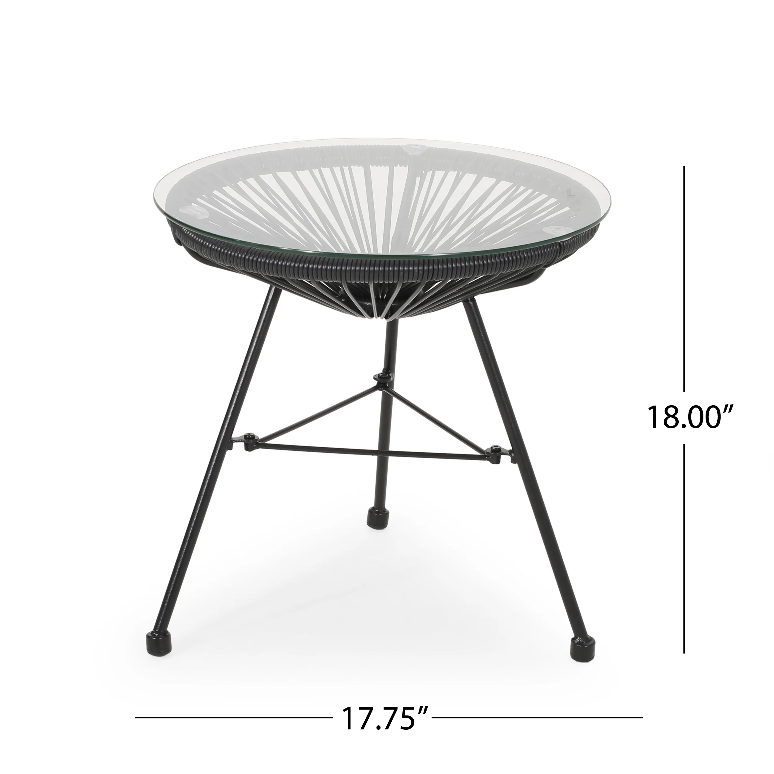 Chrissy Outdoor Modern 2 Seater Faux Rattan Chat Set - furnishings