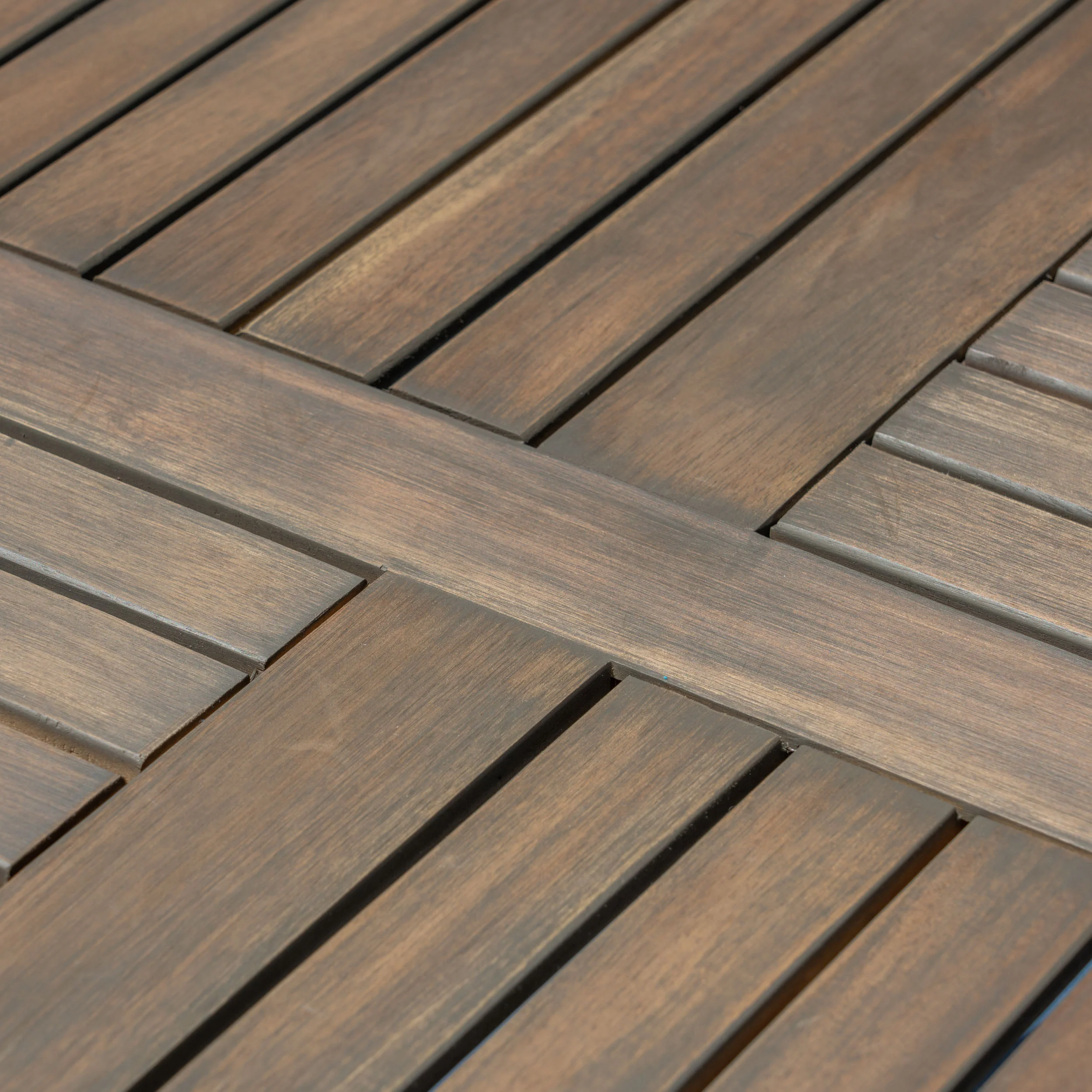 Adn Outdoor 47-inch Round Acacia Wood Dining Table - furnishings