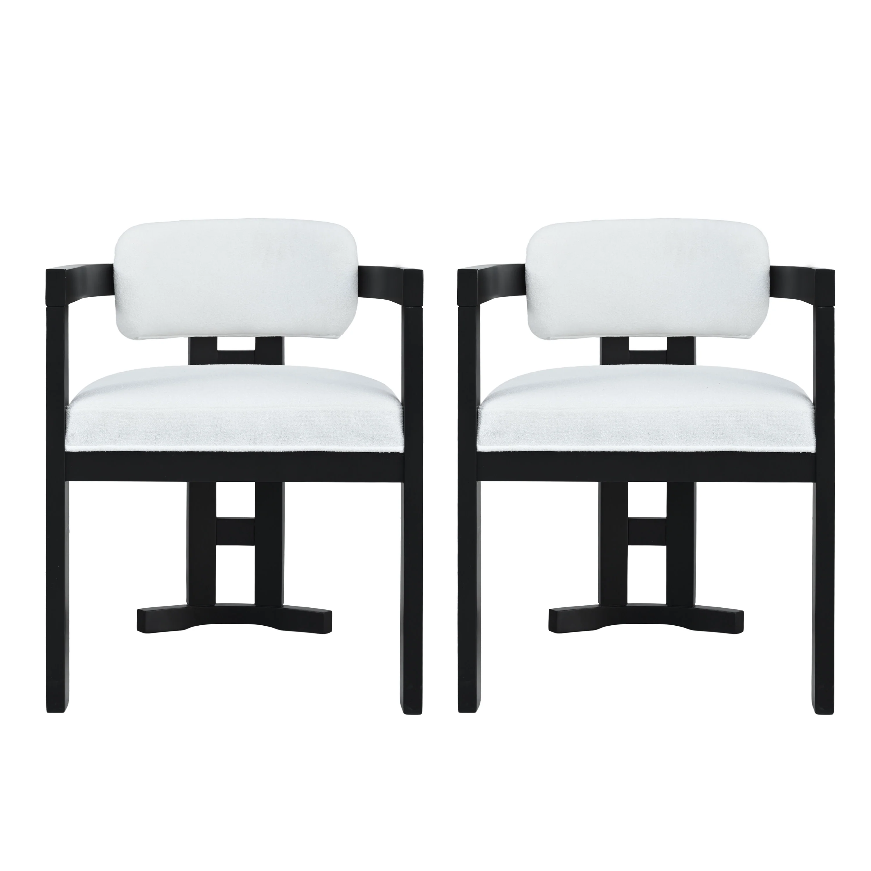 Elow Modern C-Shaped End Table - furnishings