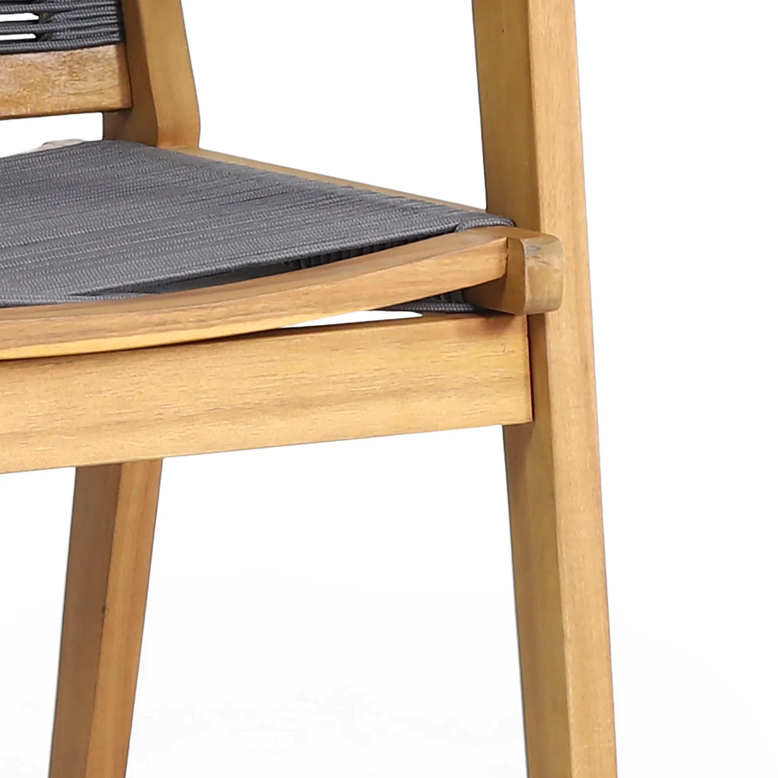 Specter Outdoor 3 Piece Acacia Wood Chat Set - furnishings
