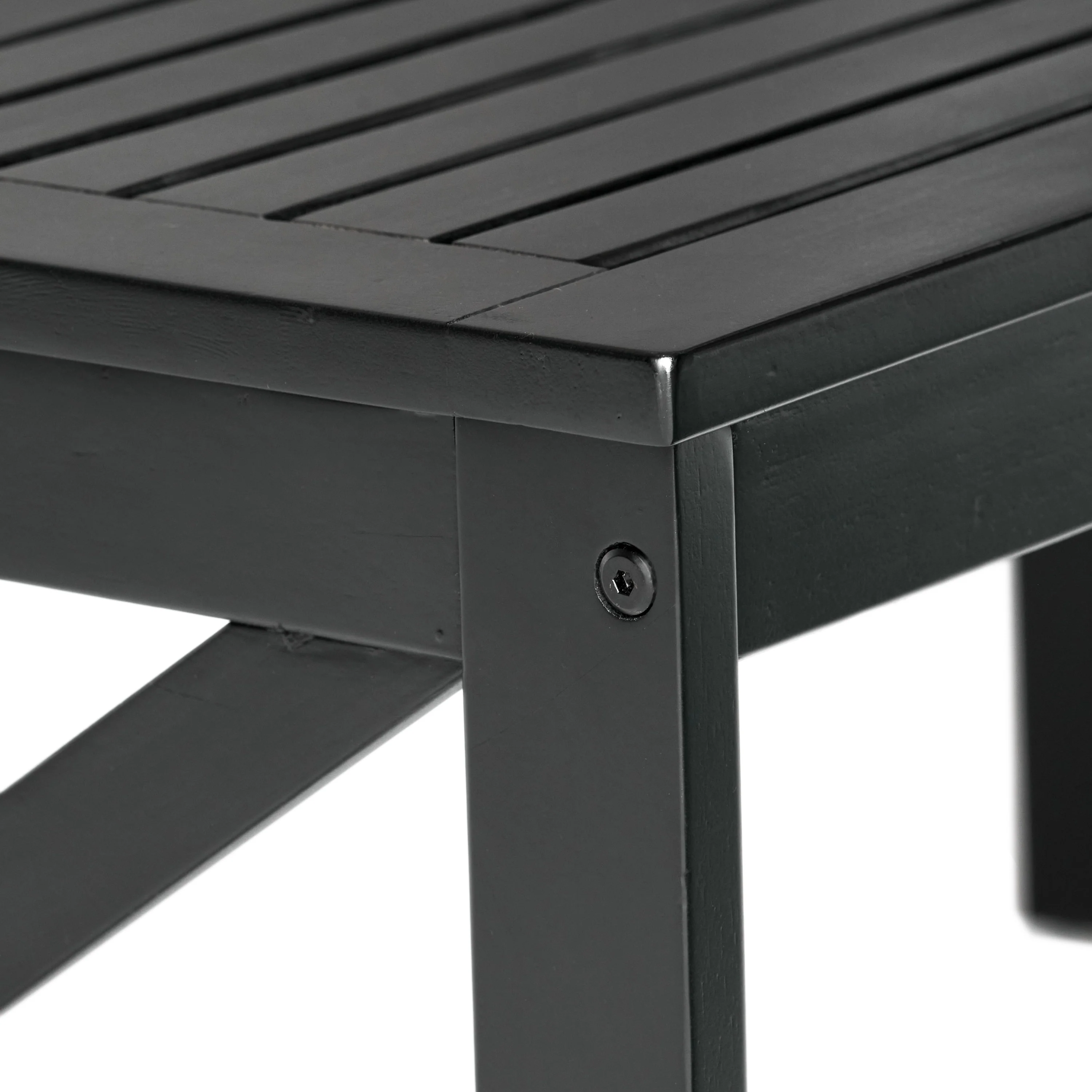 Ismus Outdoor Finished Acacia Wood Coffee Table - furnishings