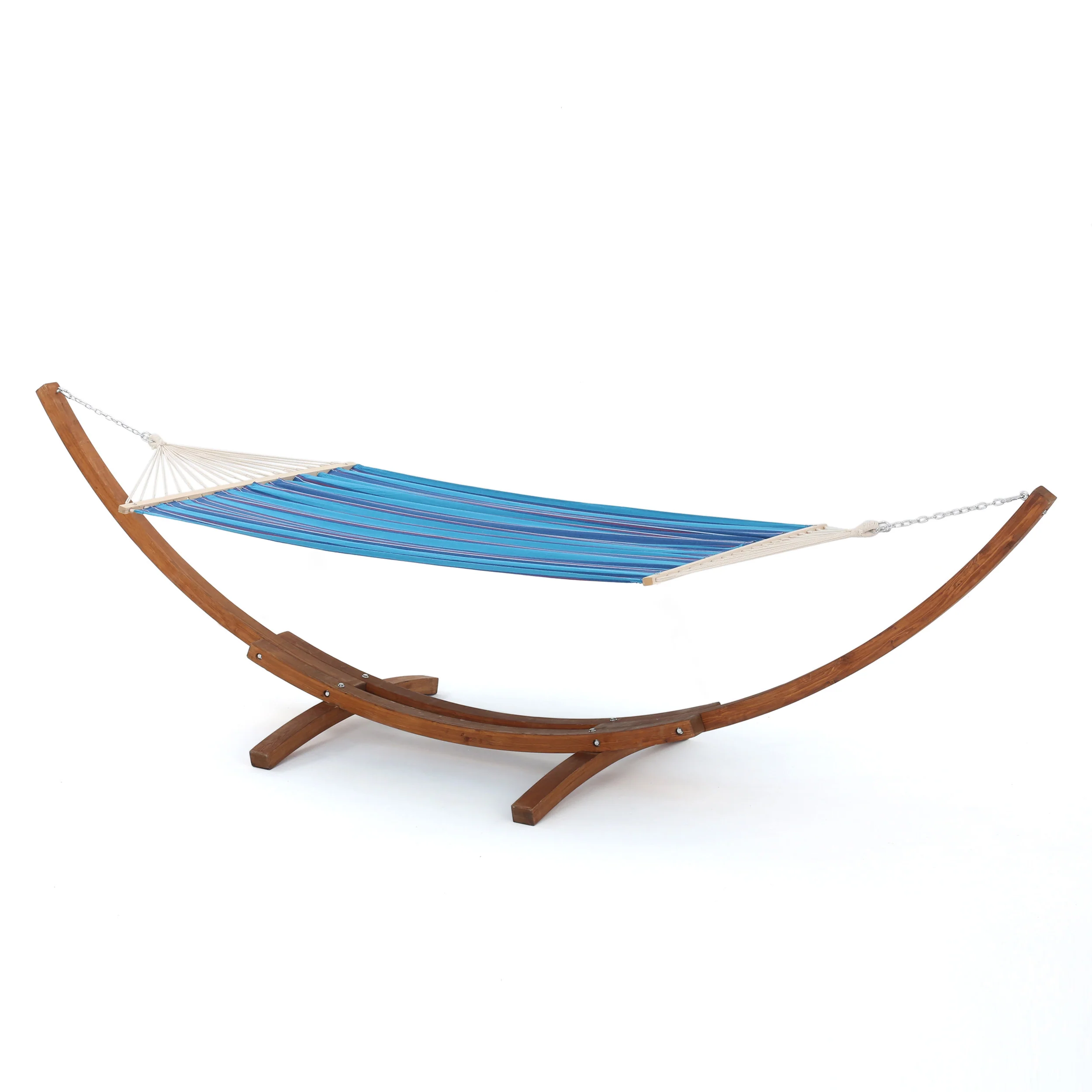 Weston Outdoor Hammock w/ Wooden Base - furnishings