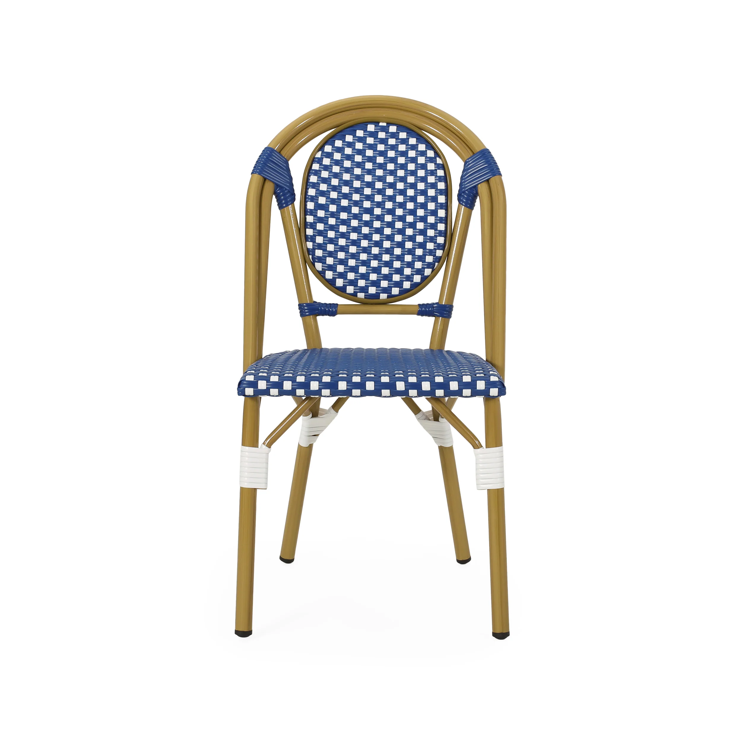 Kazaria Outdoor French Bistro Chairs (Set of 2) - furnishings