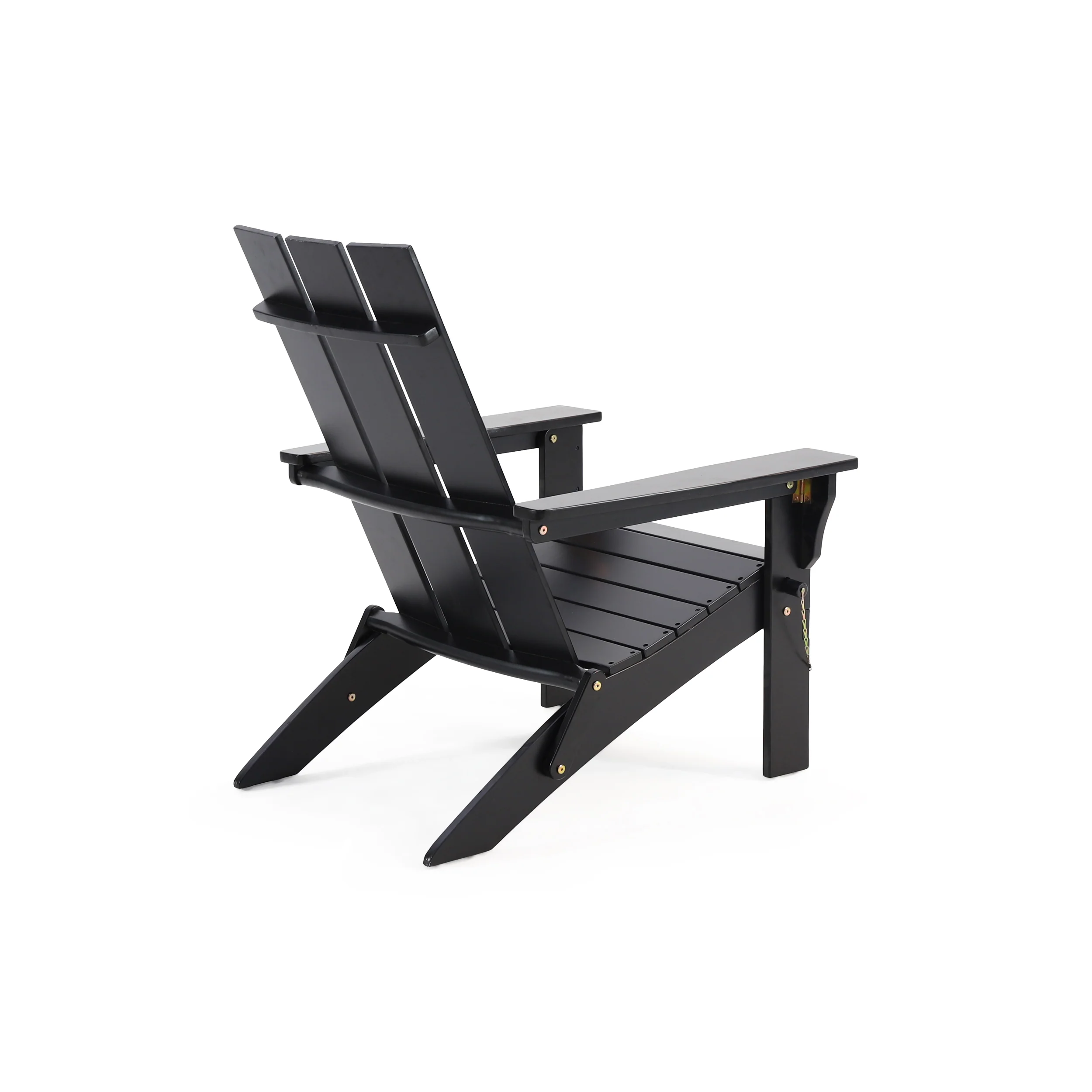 Gurekam Modern Outdoor Acacia Wood Folding Adirondack Chair - furnishings