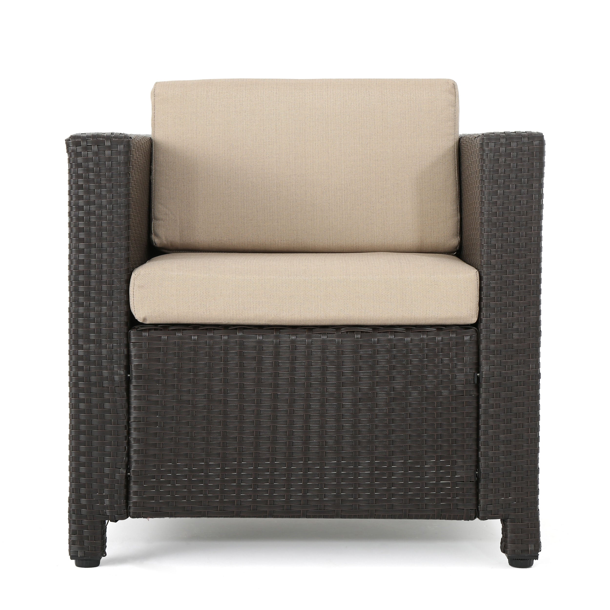 Venice 4-Seater Outdoor Fire Pit Chat Set - furnishings