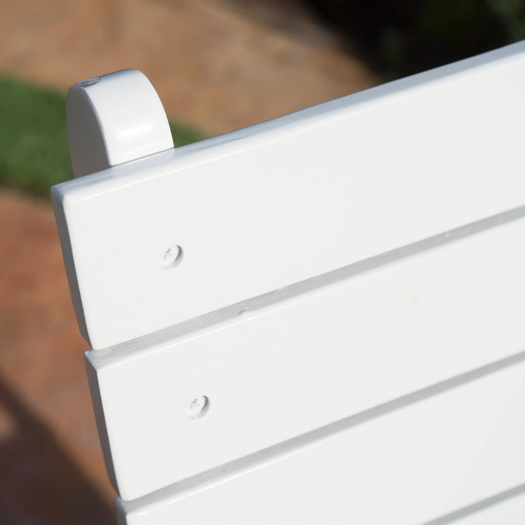 Vicaro Outdoor White Finish Acacia Wood Foldable Dining Chairs - furnishings
