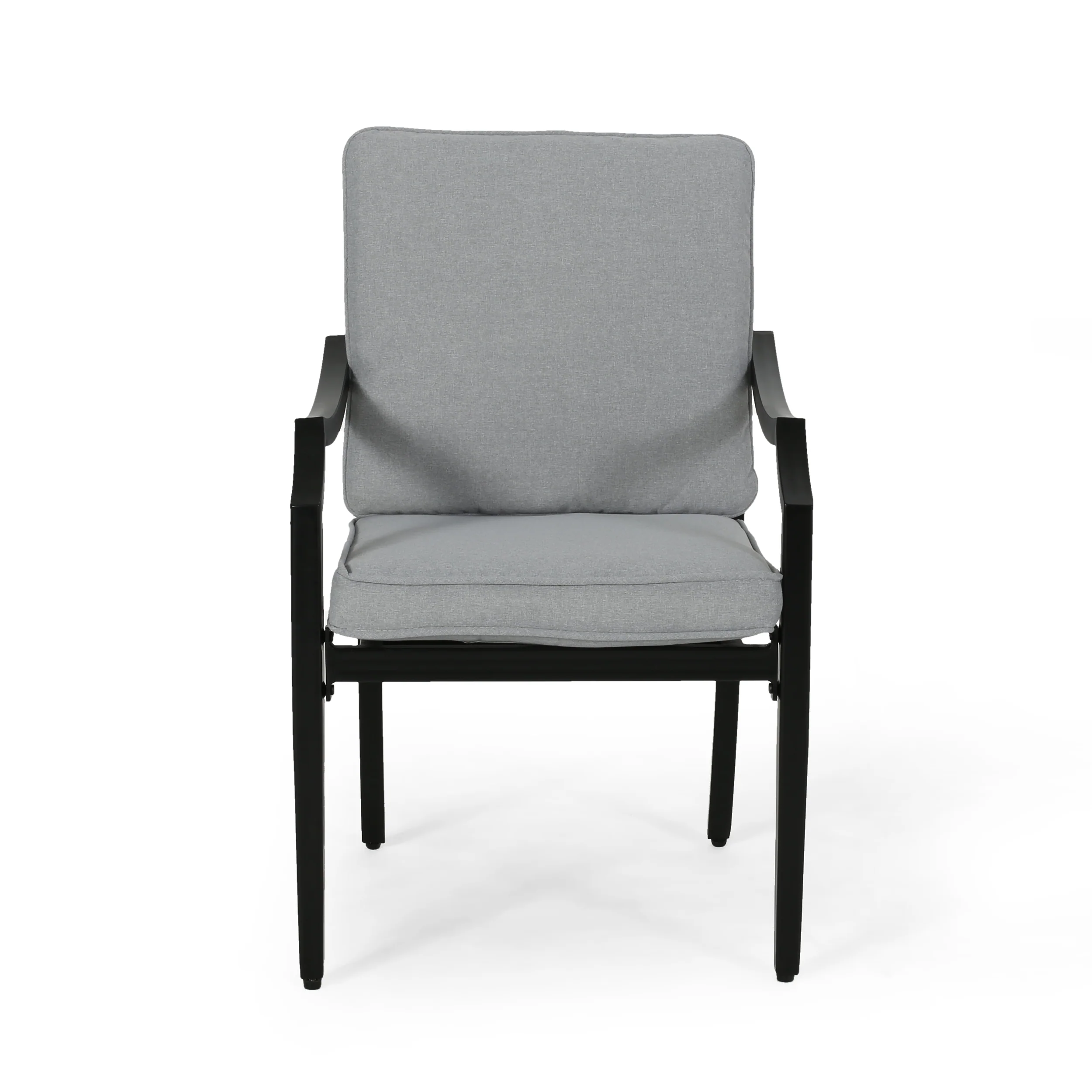 Carlson Diego Outdoor Aluminum Dining Chairs with Cushions (Set of 2) - furnishings