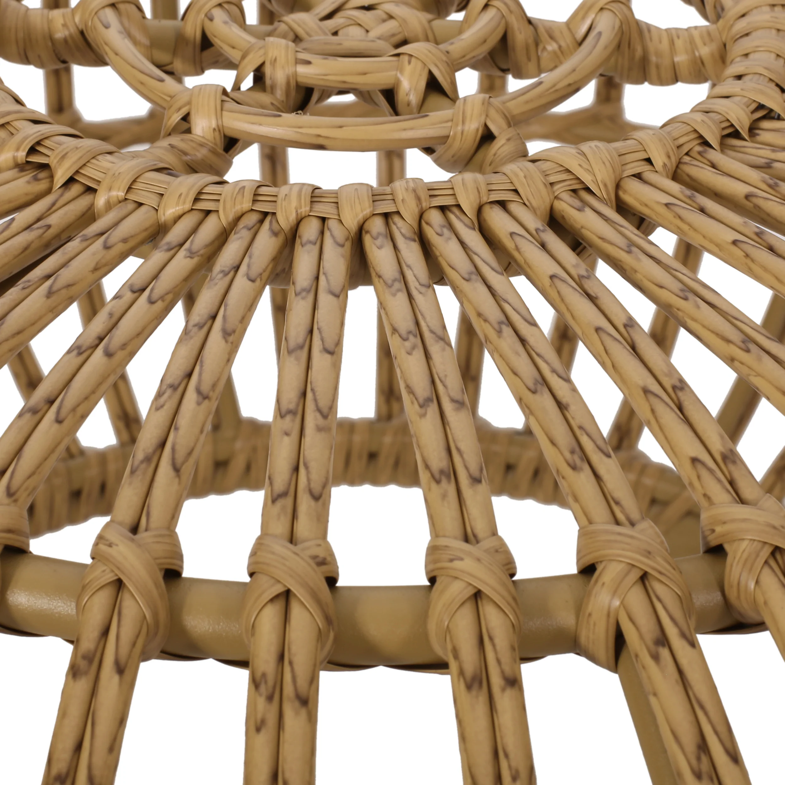 Whitetail Outdoor Boho Wicker Coffee Table - furnishings