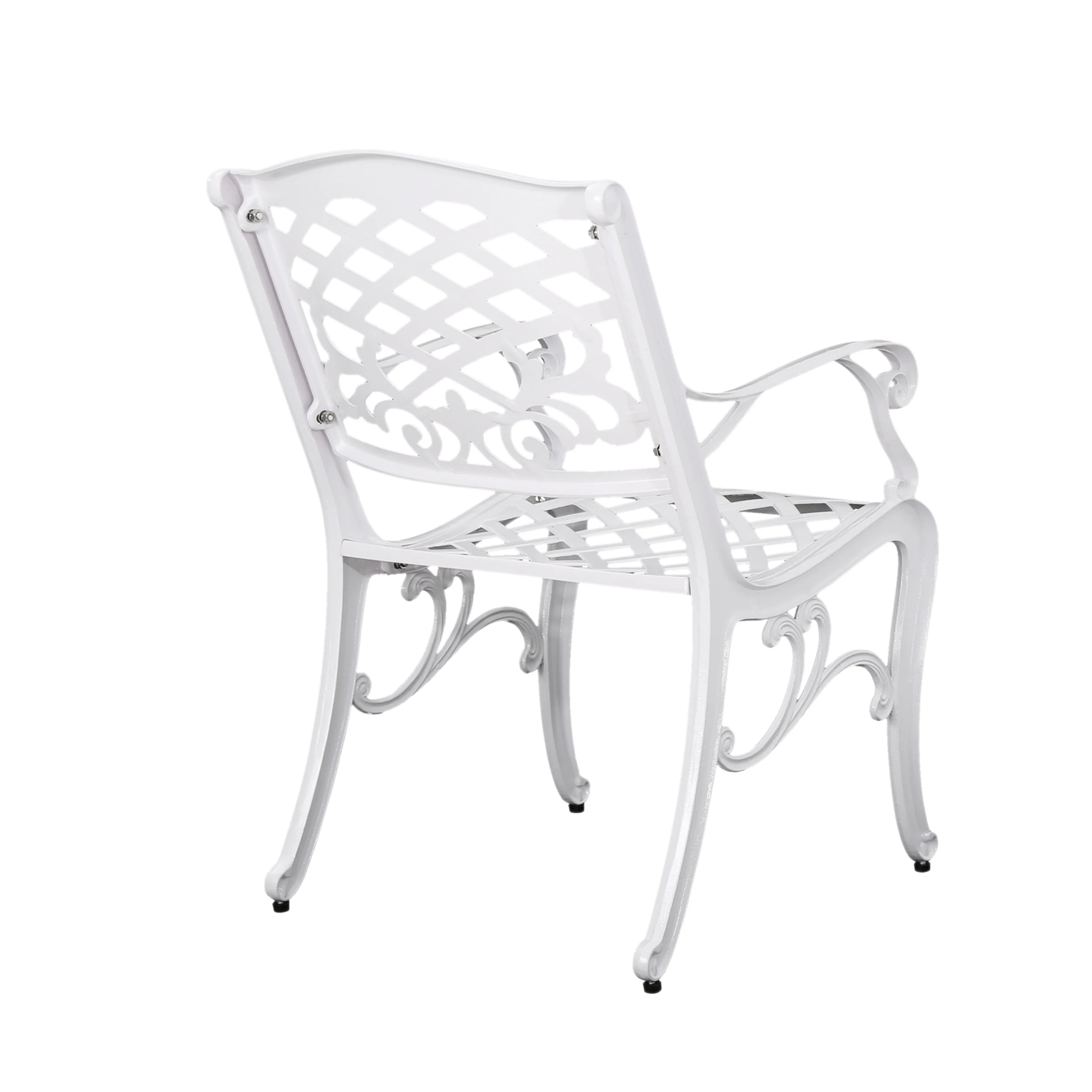 Tsa Outdoor Cast Aluminum Arm Chair (Set of 2) - furnishings