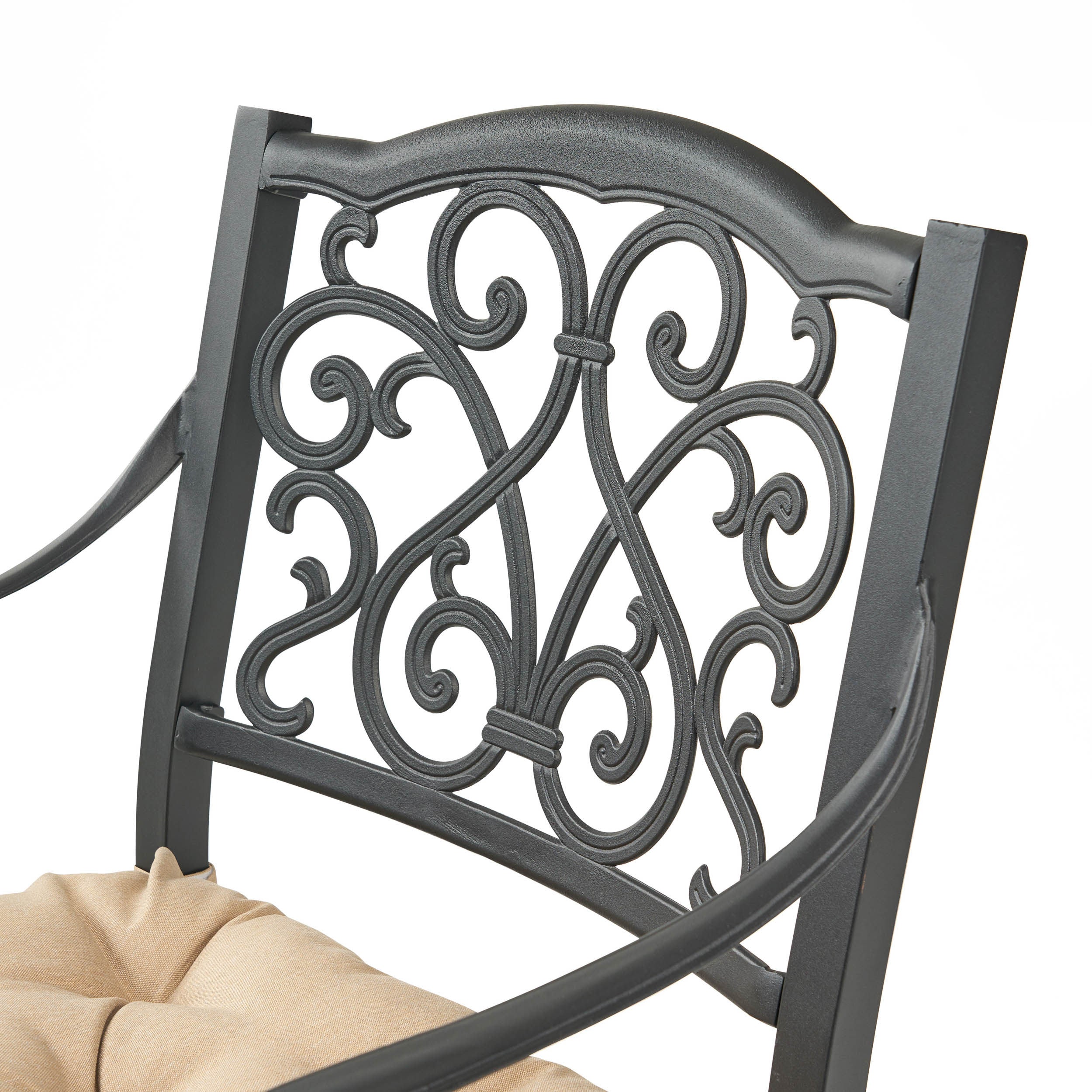 Prescott Outdoor Barstool with Cushion (Set of 4) - furnishings