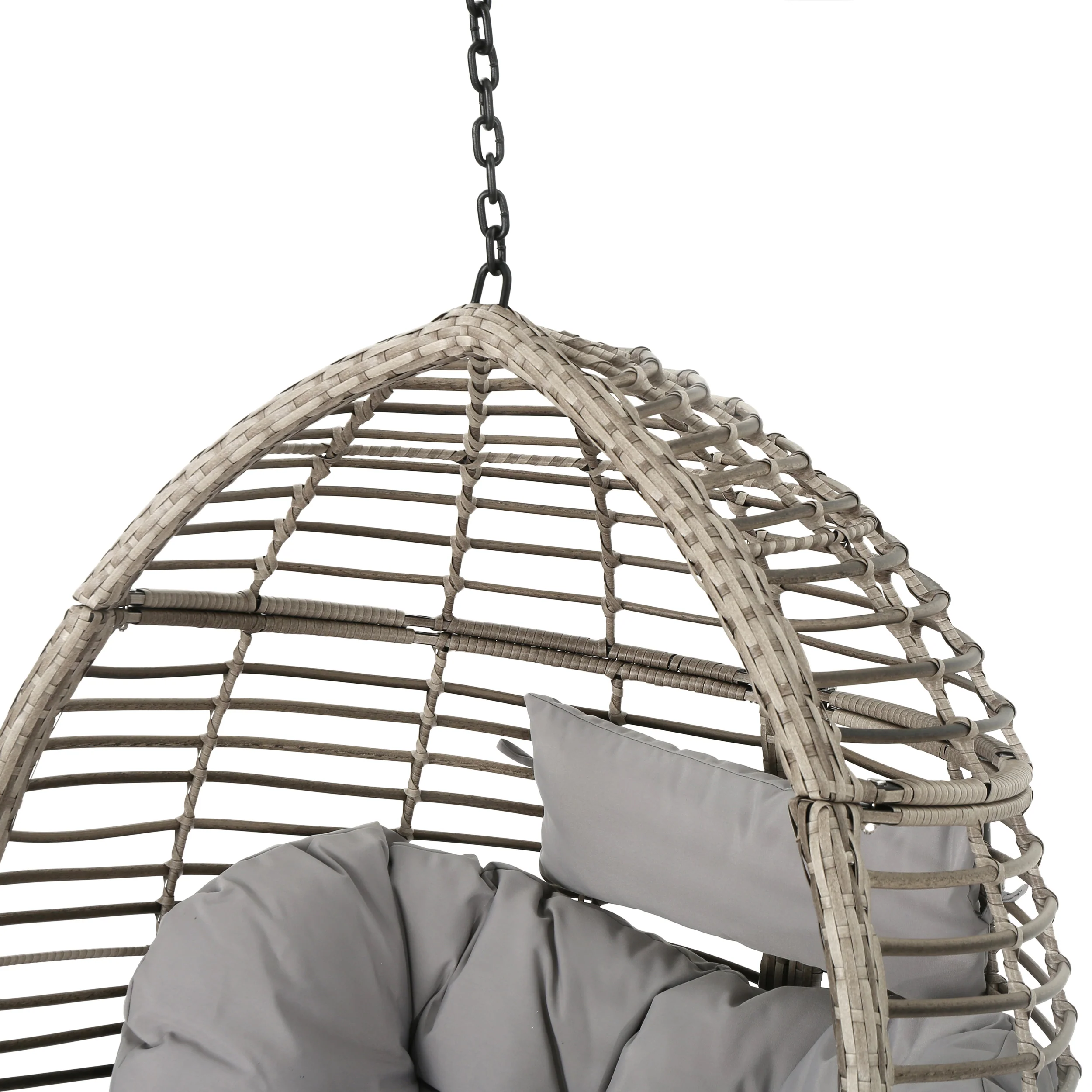 Leasa Indoor/Outdoor Hanging Teardrop / Egg Chair (Stand Not Included) - furnishings