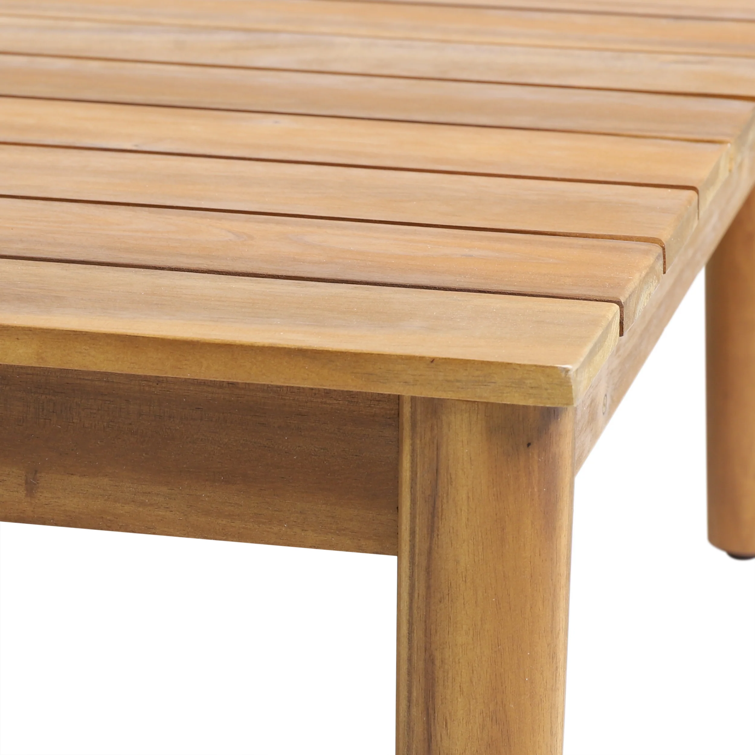Plumb Outdoor Acacia Wood Coffee Table - furnishings