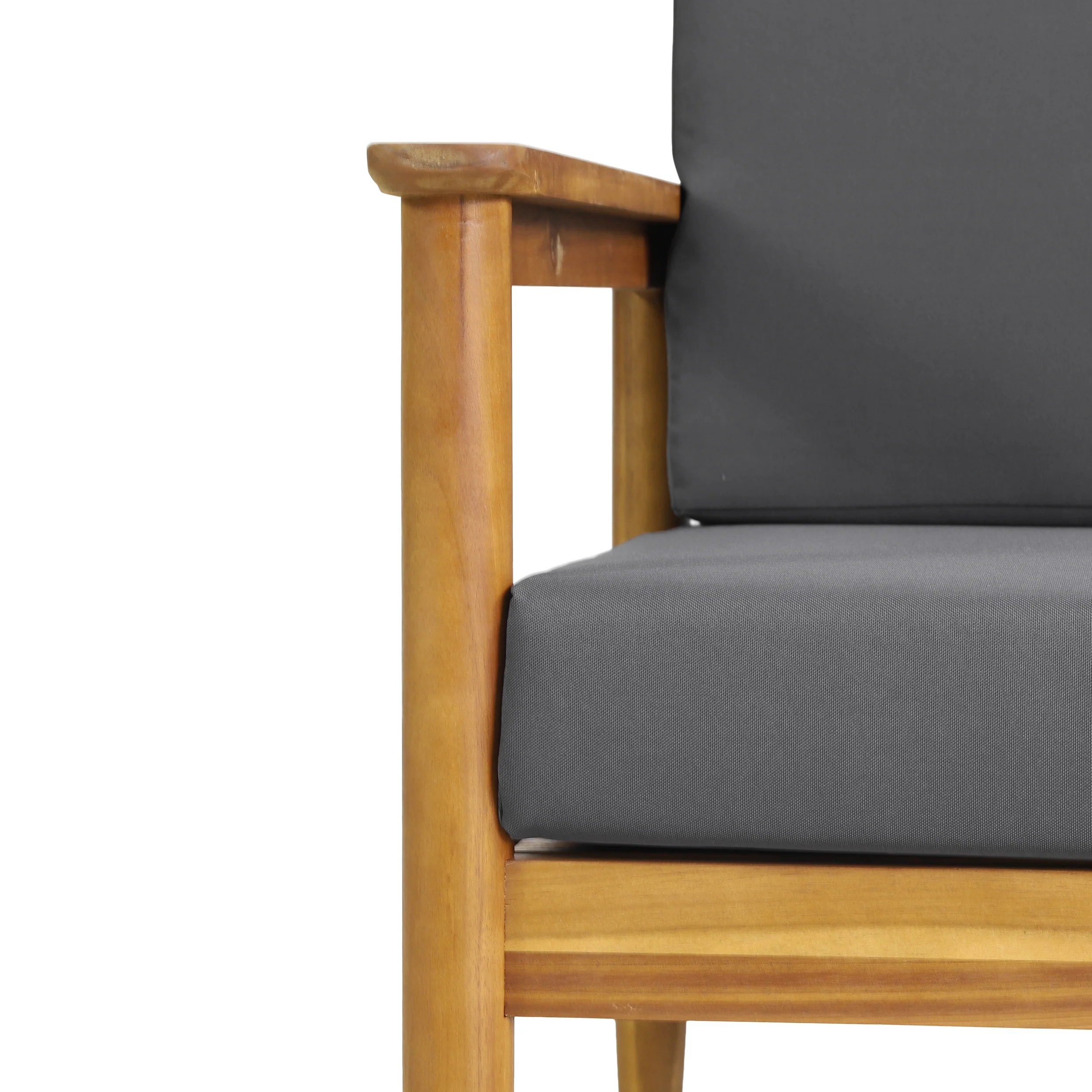 Plumb Outdoor Acacia Wood 8 Seater Chat Set - furnishings