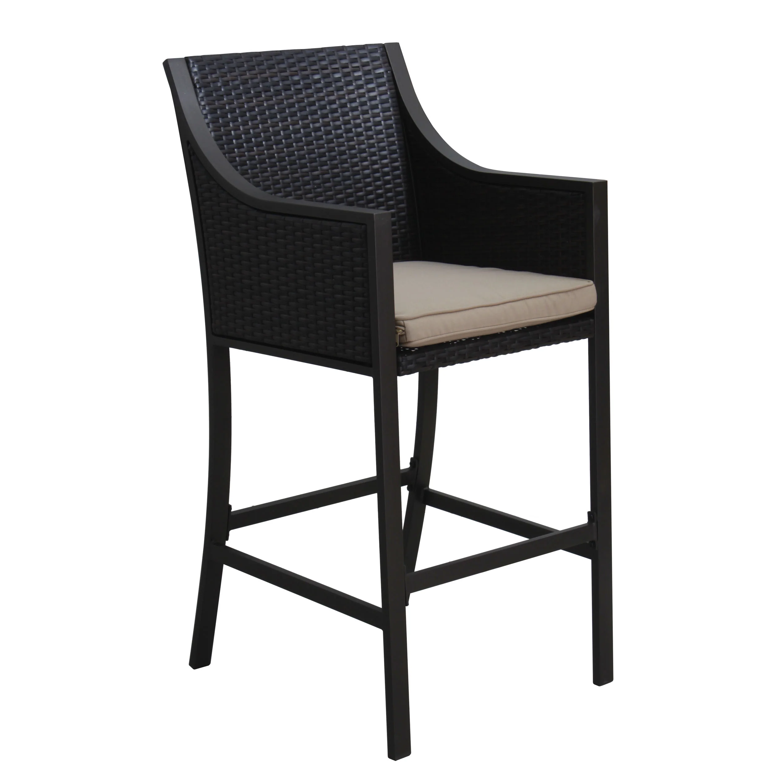 Rani Brown 25-Inch Barstool (Set of 2) - furnishings