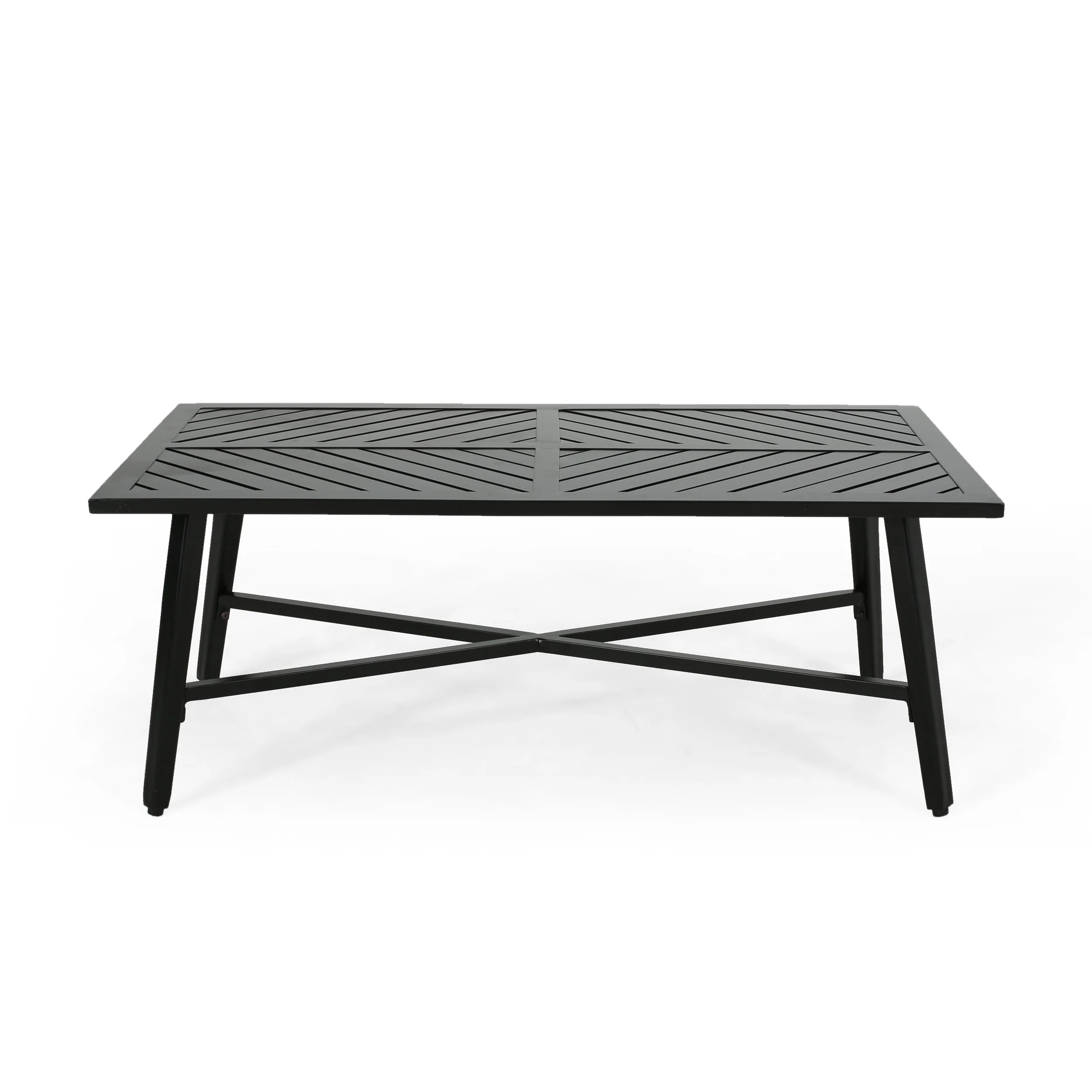 Carlson Diego Outdoor Aluminum Loveseat and Coffee Table Set - furnishings