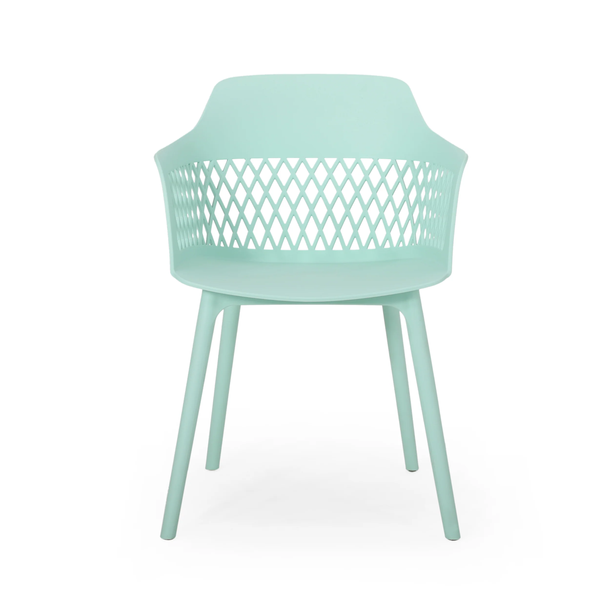 Airyanna Outdoor Modern Dining Chair (Set of 2) - furnishings