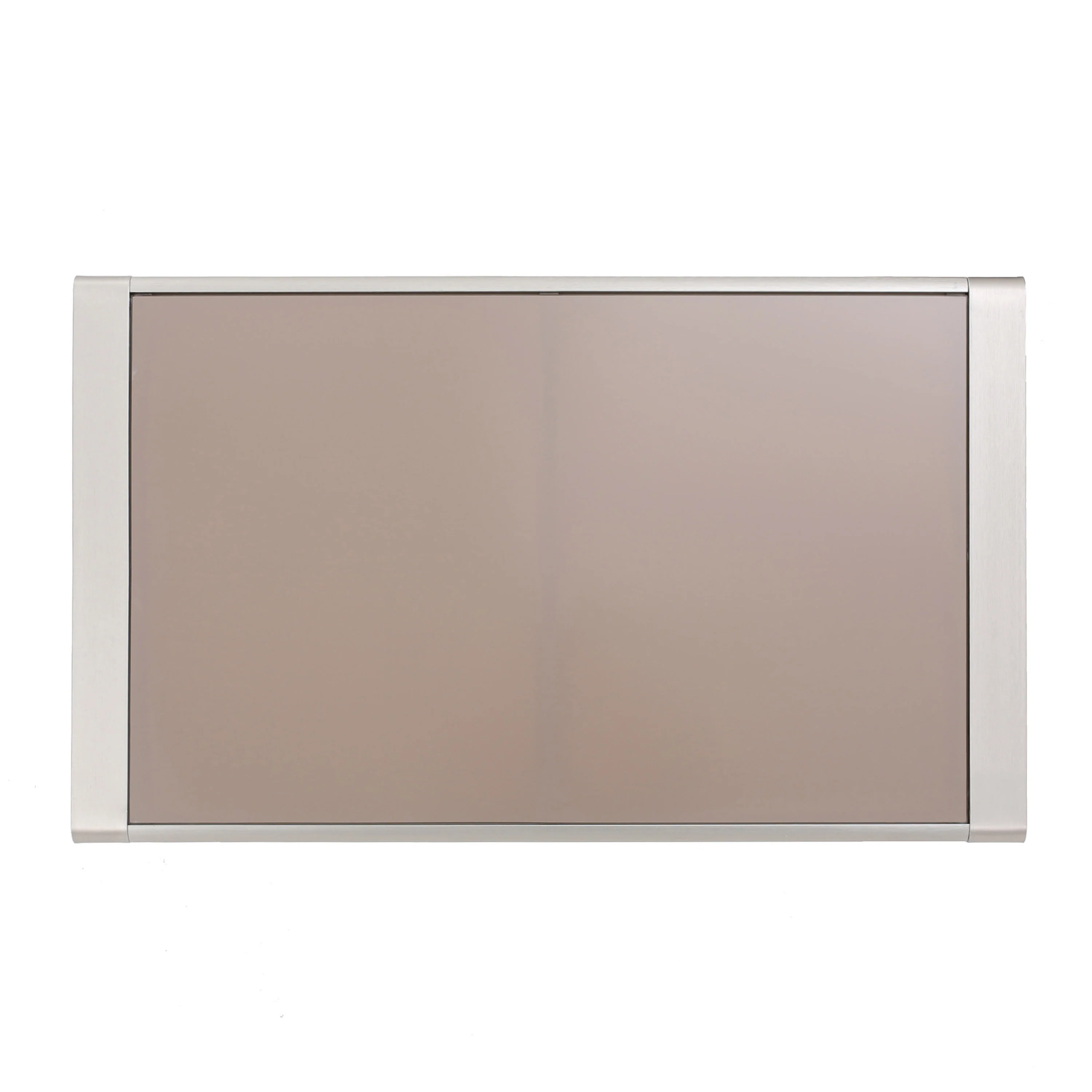 Alec Outdoor Aluminum Loveseat and Tempered Glass-Topped Coffee Table, Silver and Gray - furnishings
