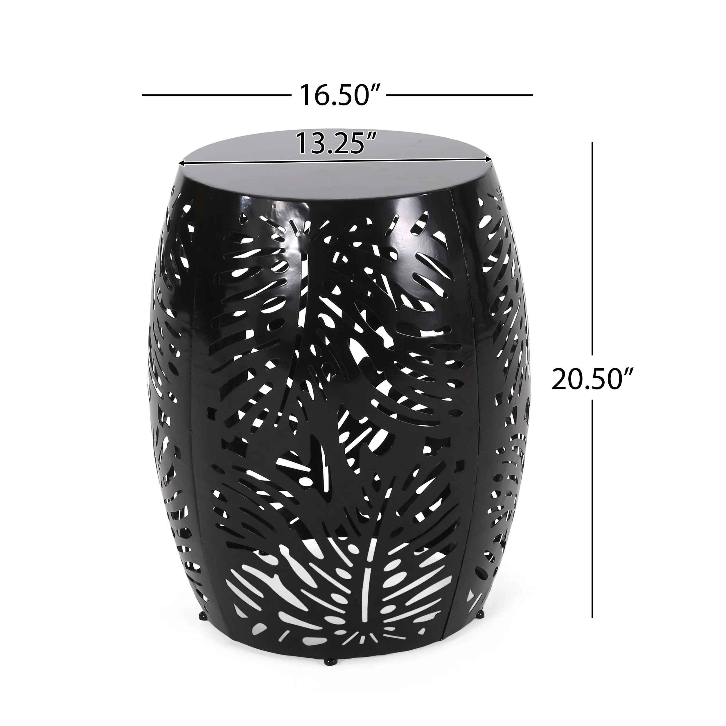 Holt Outdoor Metal Side Table - furnishings