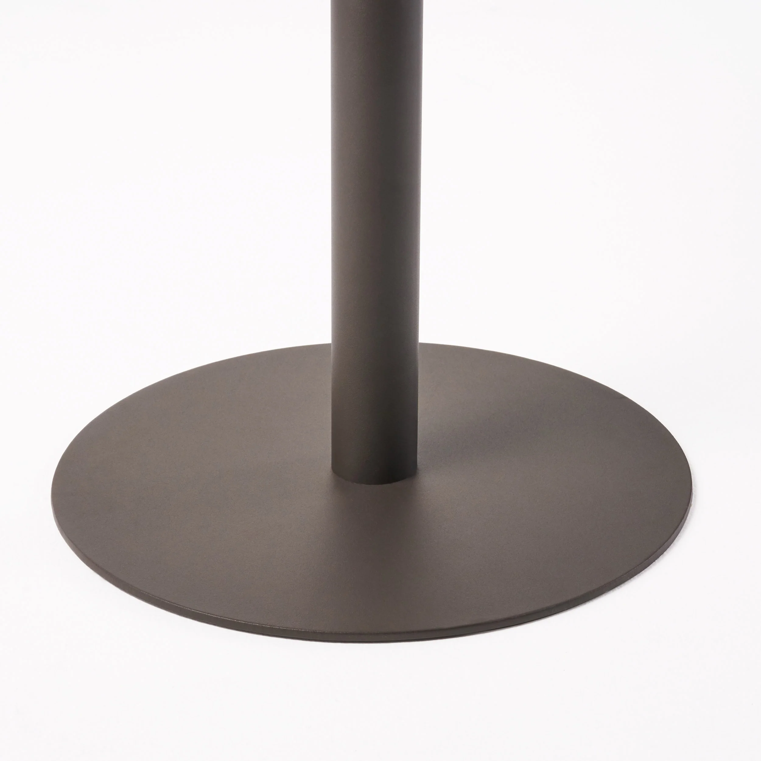 Domicca Outdoor 26 Inch Multi-brown Wicker Round Bar Table - furnishings