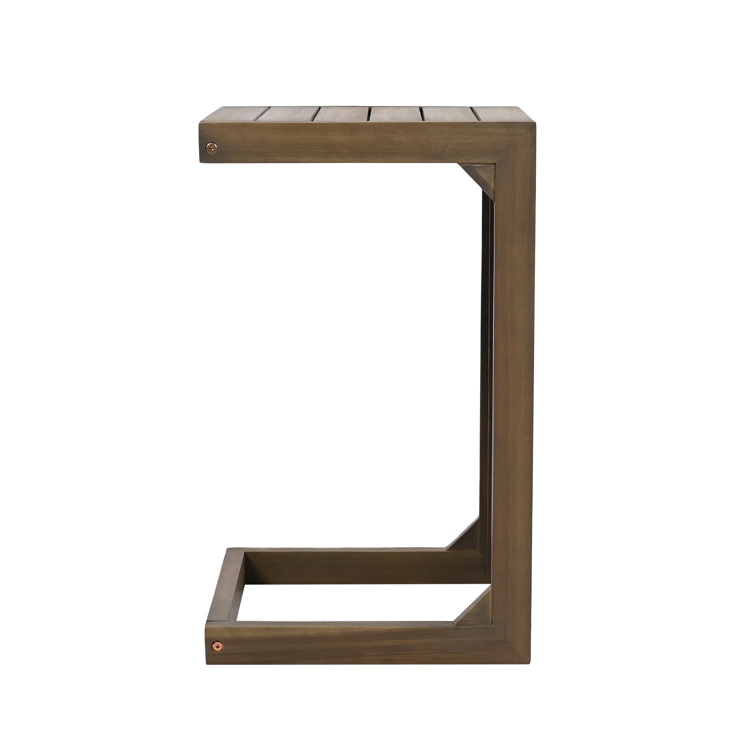 Elow Modern C-Shaped End Table - furnishings