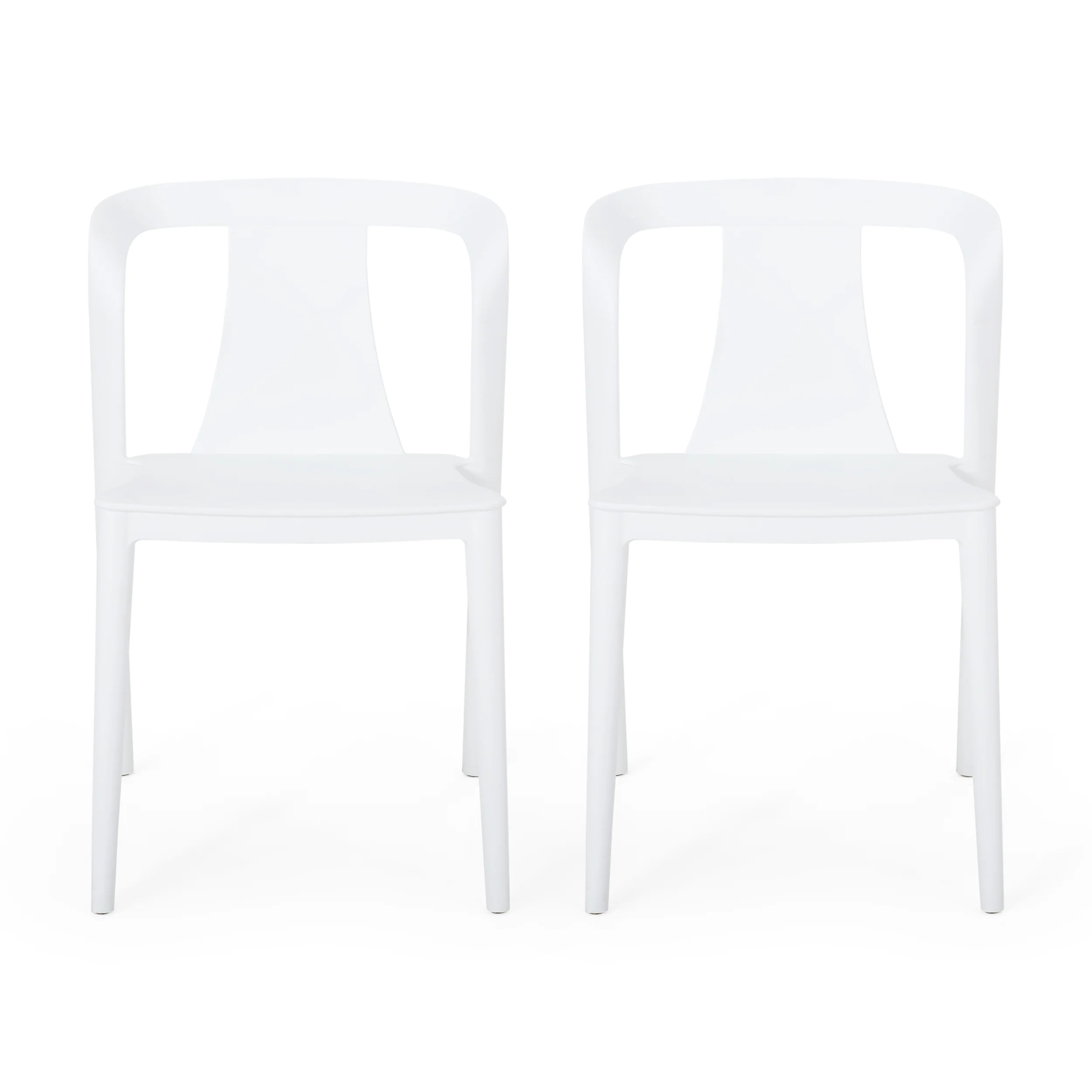 Janely Outdoor Stacking Dining Chair (Set of 2) - furnishings