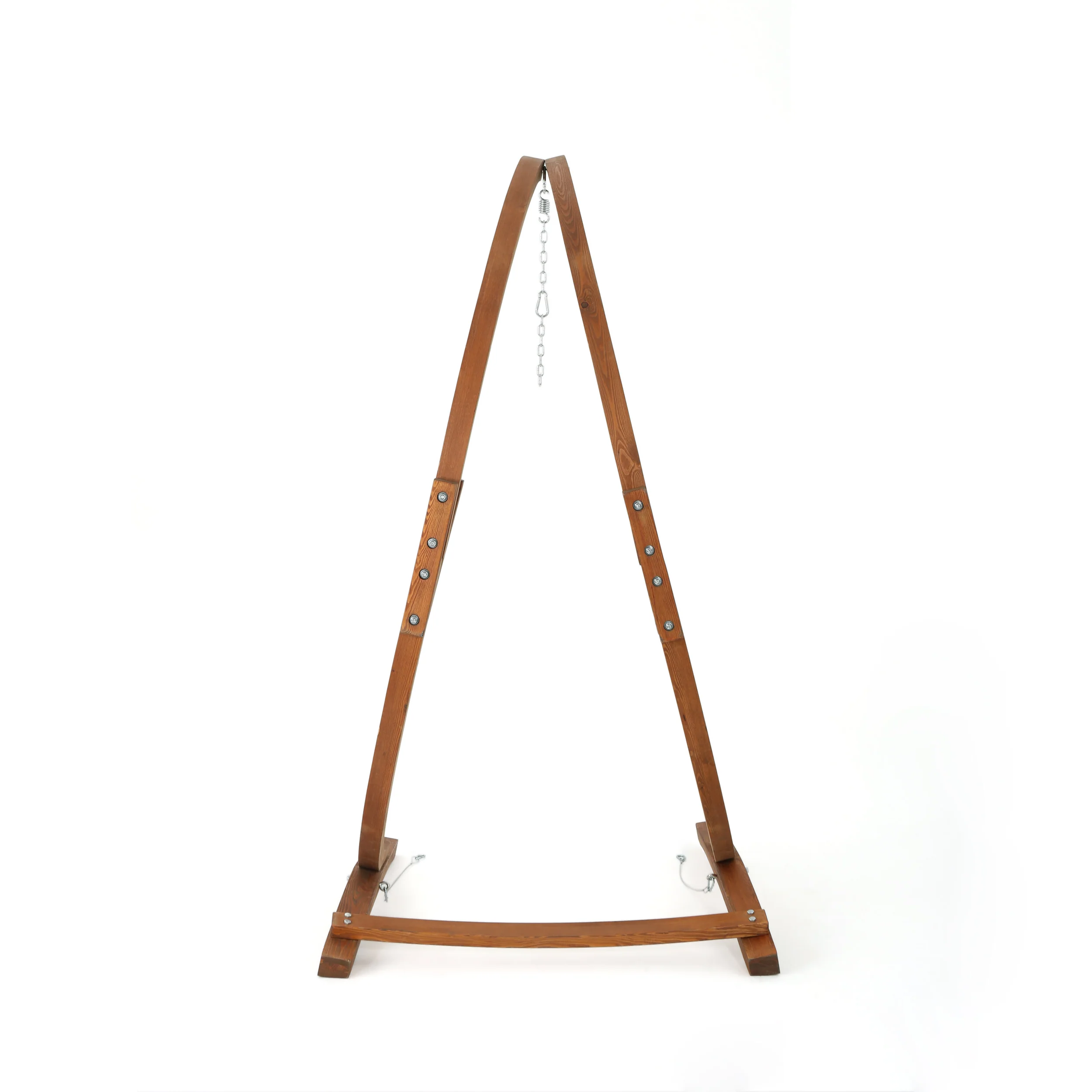 Gina Outdoor Wood Hammock Chair Stand - furnishings