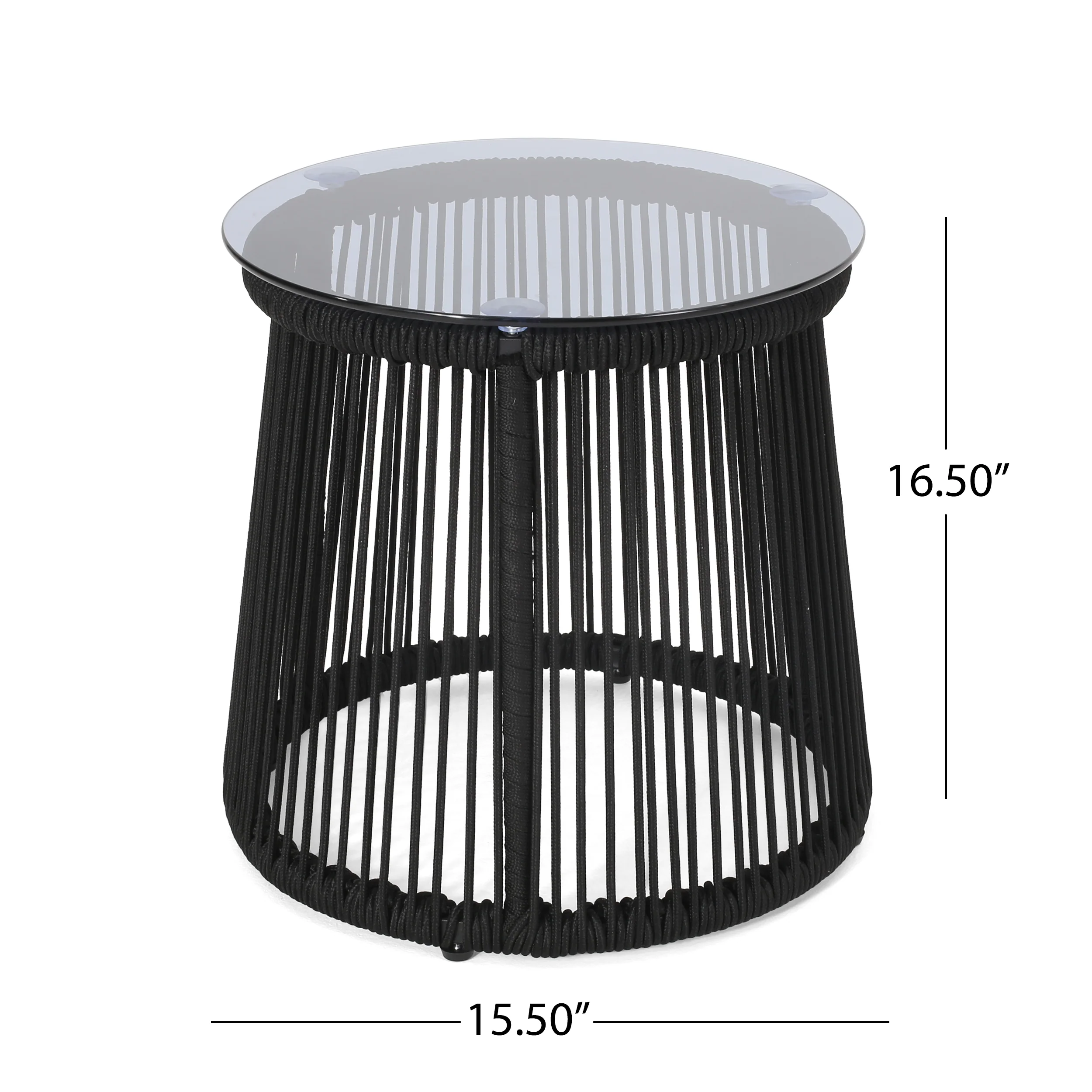 Brayan Outdoor Modern 2 Seater Chat Set - furnishings