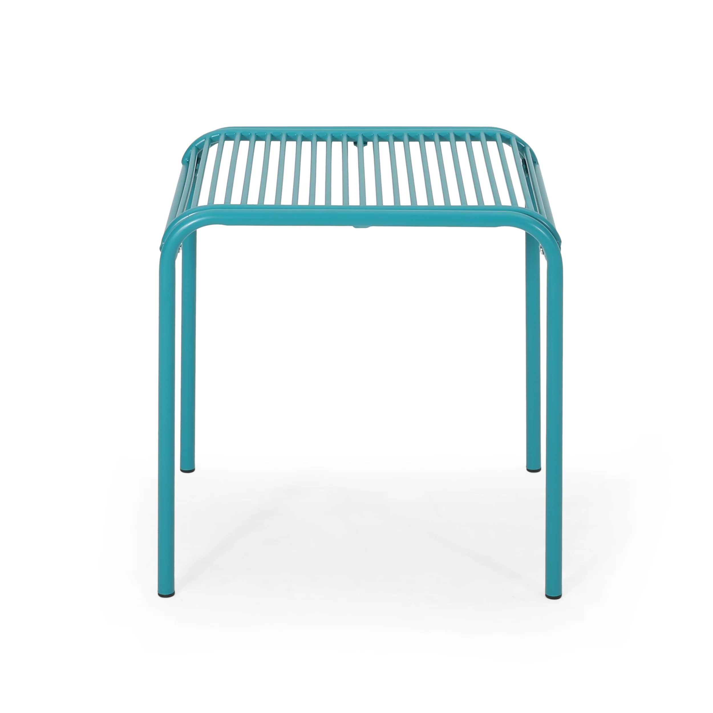 Ashwood Outdoor Modern Iron 2 Seater Chat Set - furnishings